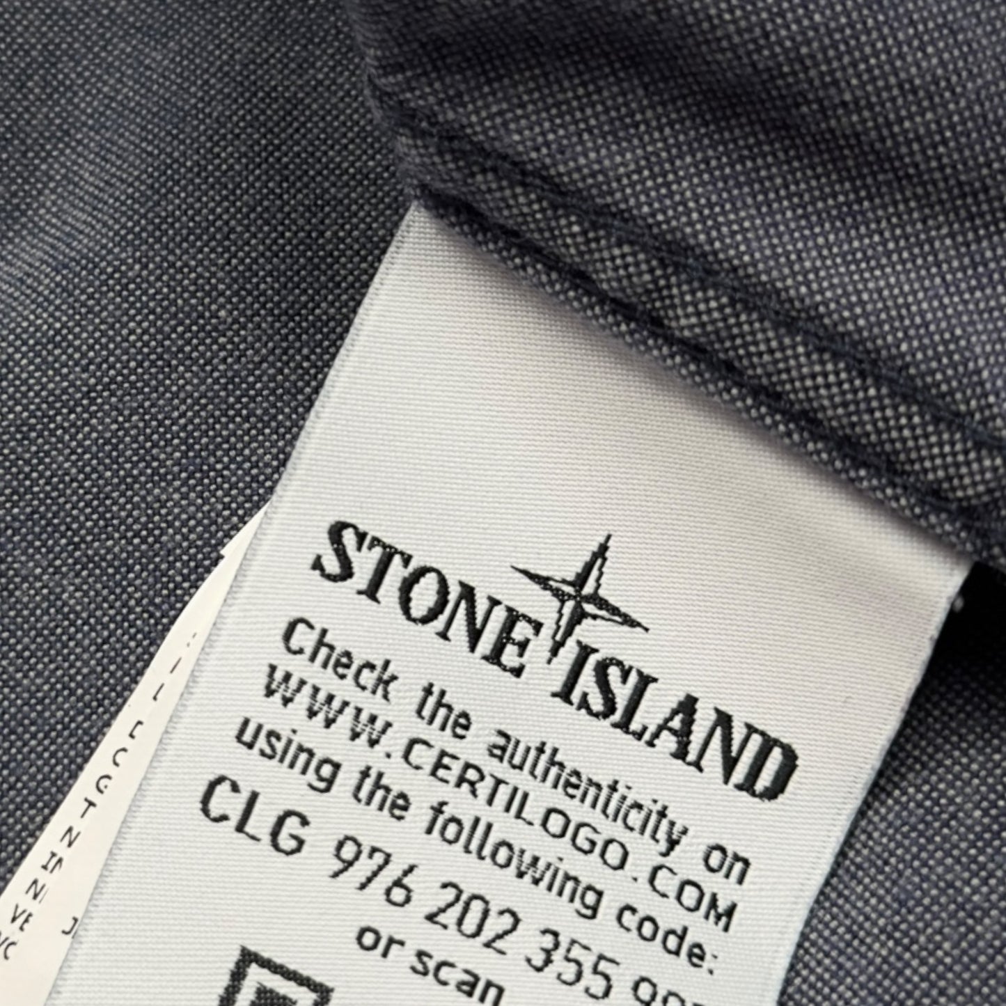A/W 14 Stone Island Cotton Denim Overshirt
