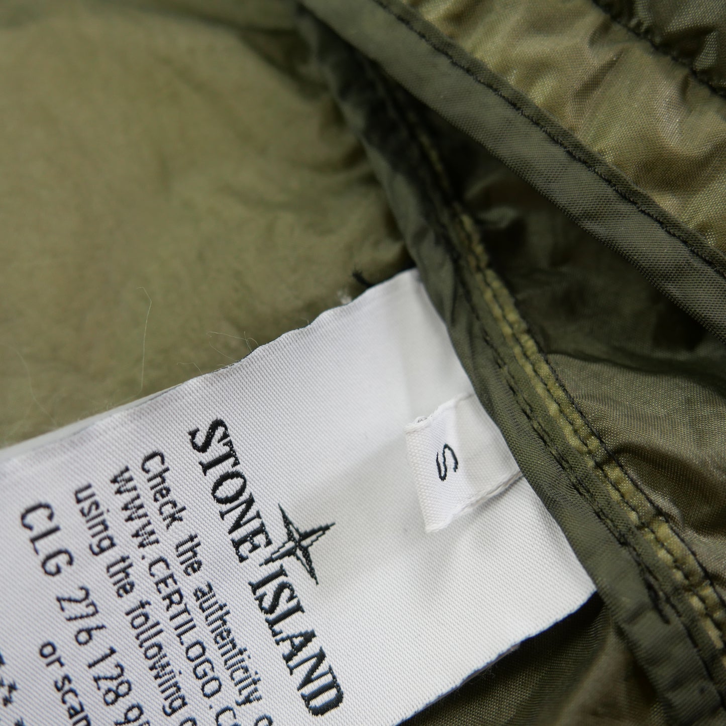 S/S 18 Stone Island Lamy Velour Packable Jacket