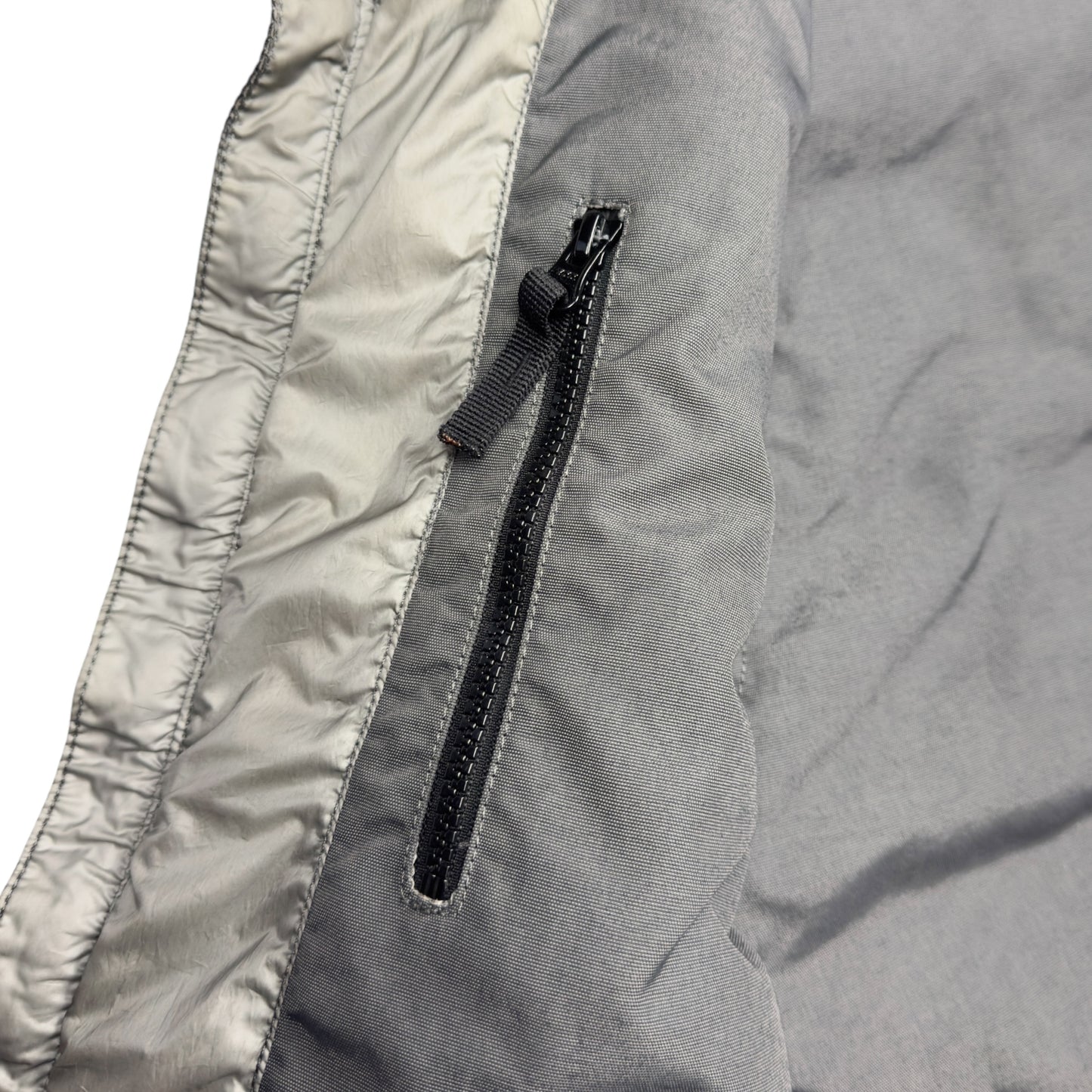 A/W 12 Stone Island Down_26 GR X SQM_N - Ultra Light Down Gilet - Silver