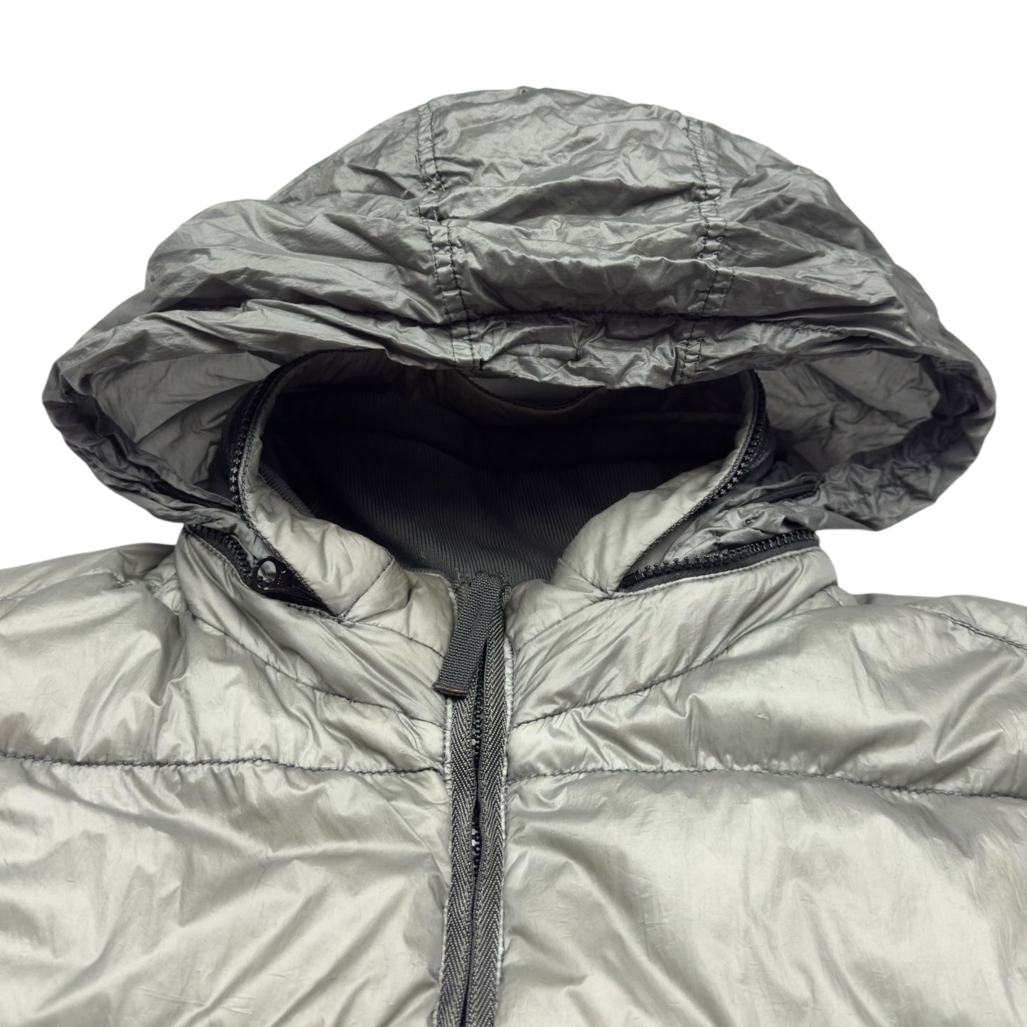 A/W 12 Stone Island Down_26 GR X SQM_N - Ultra Light Down Gilet - Silver