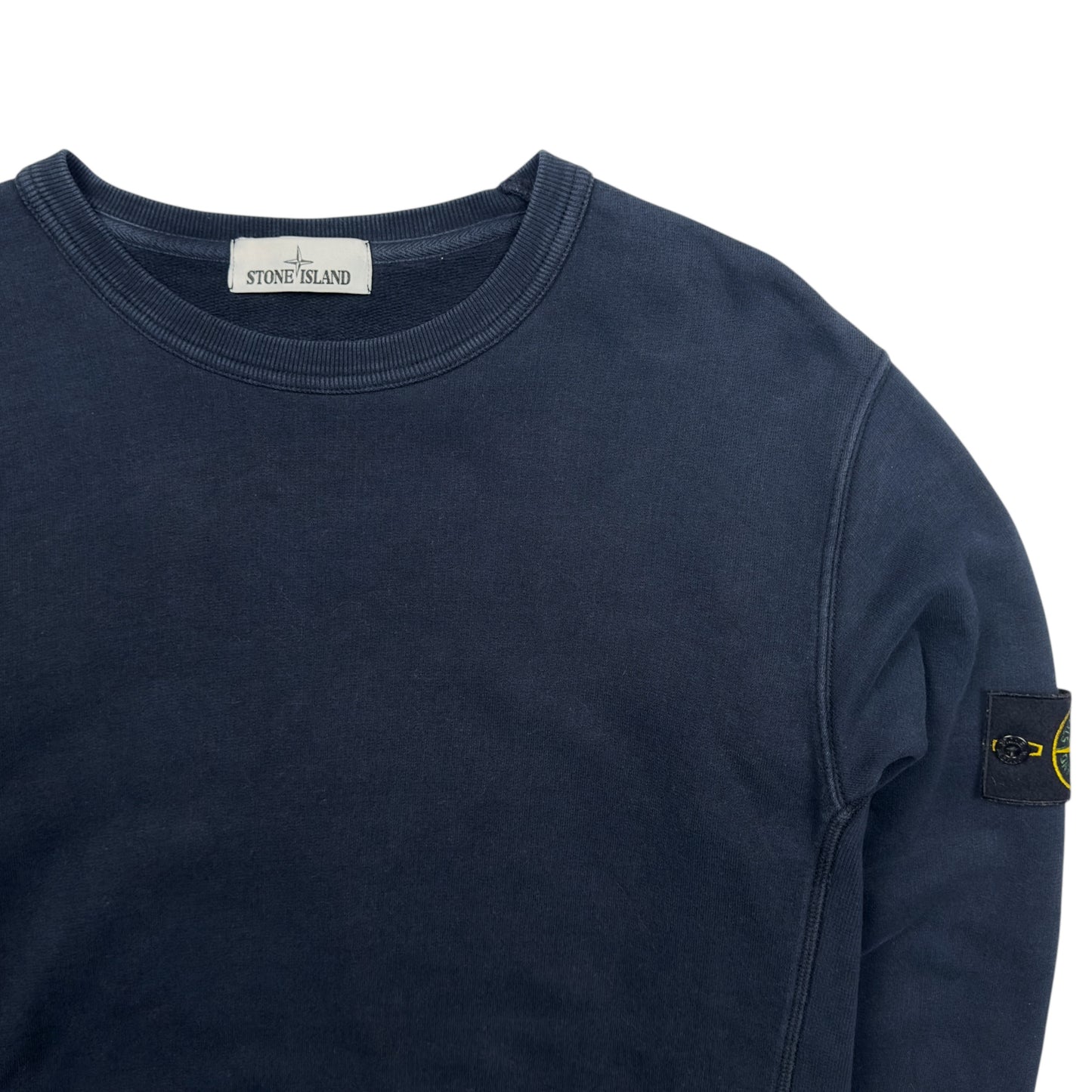 A/W 16 Stone Island Crewneck Sweater - Navy