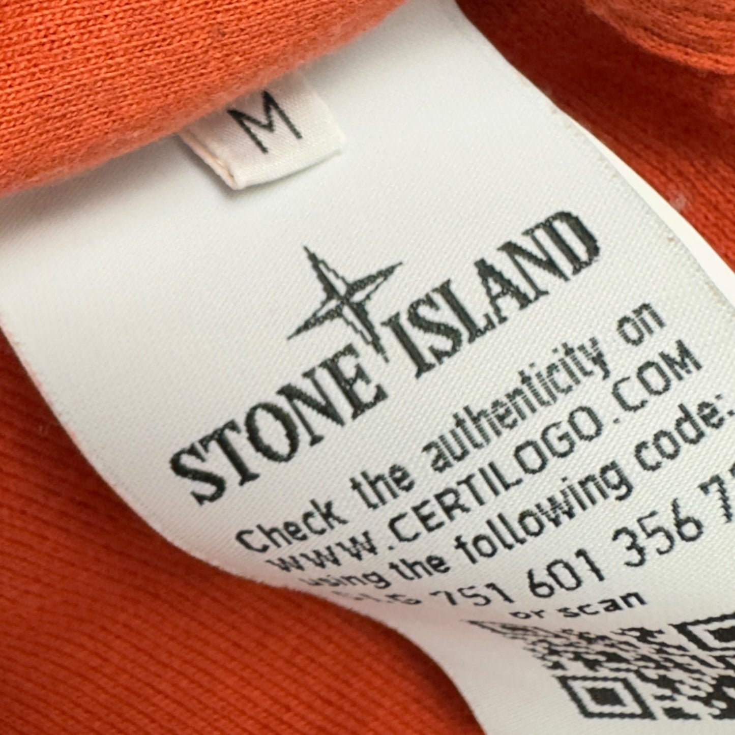 A/W 19 Stone Island Shadow Project Fleece Bomber Jacket - Orange