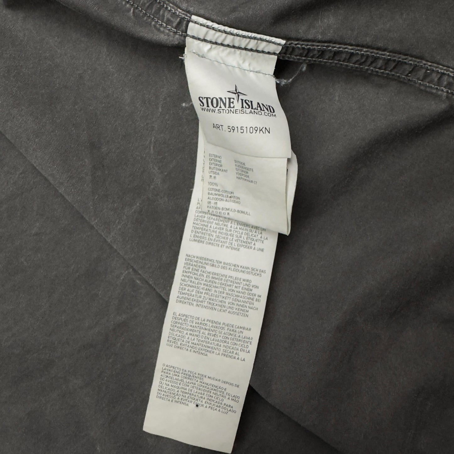 A/W 13 Stone Island Cotton Overshirt - Brown