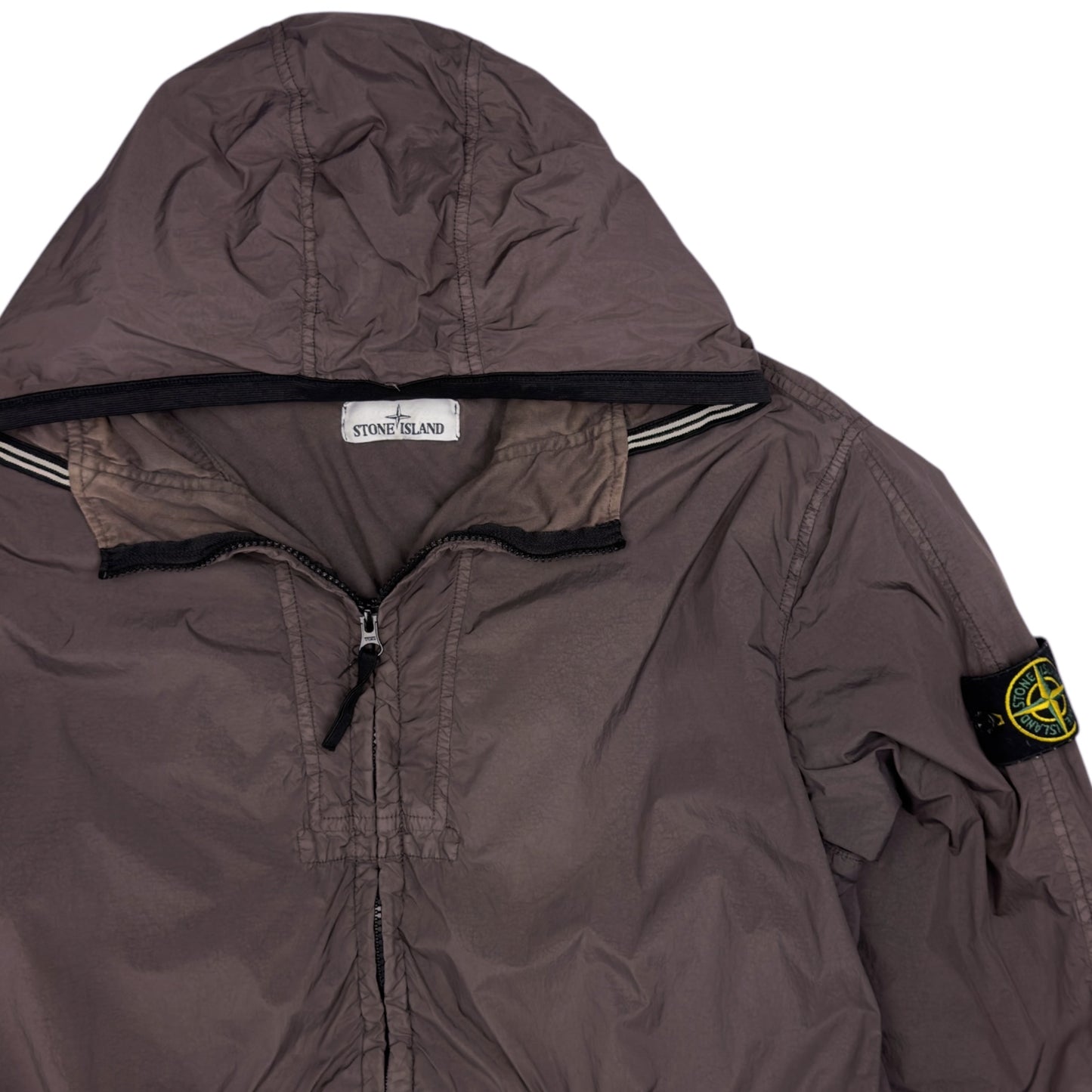 S/S 19 Stone Island Crinkle Reps NY Jacket - Brown
