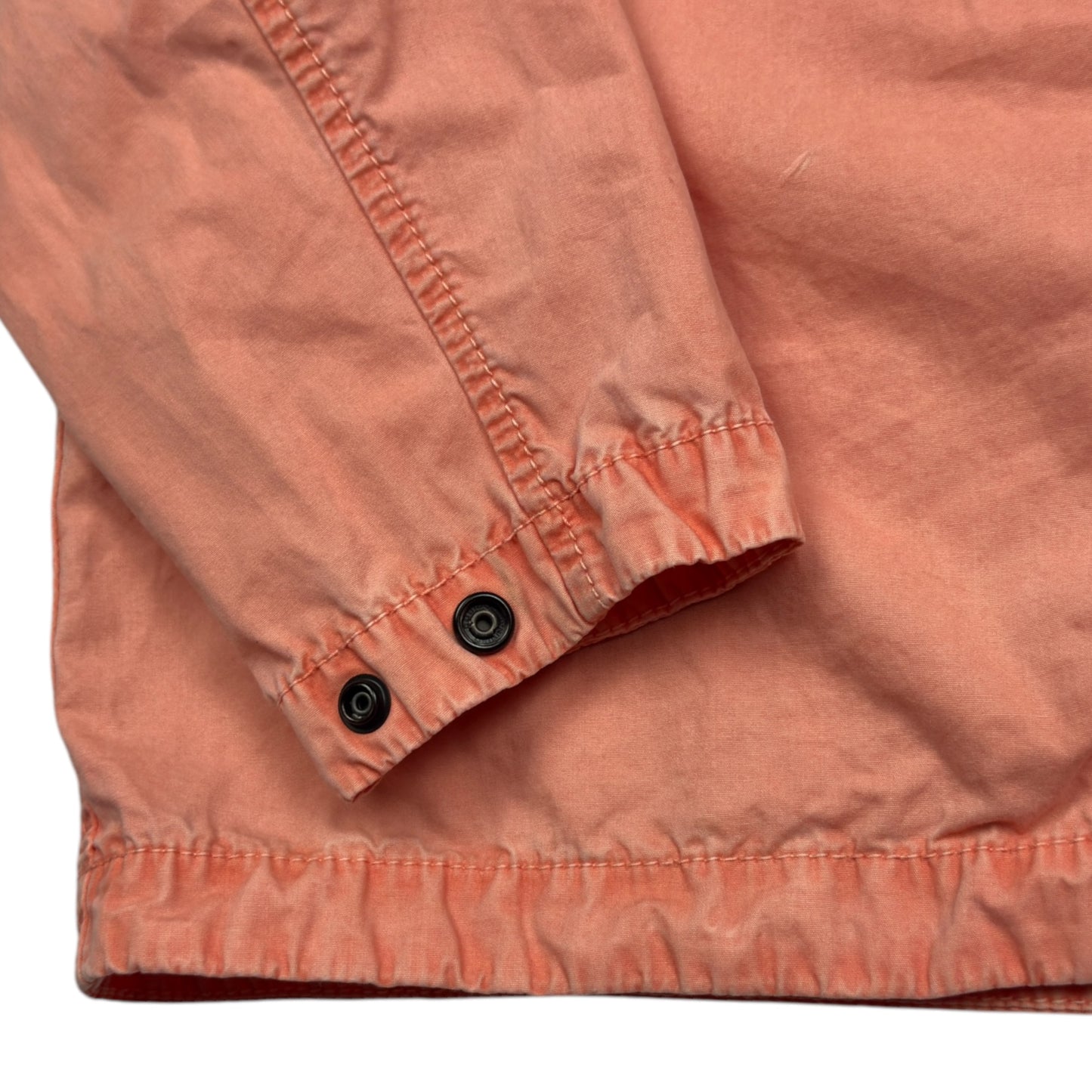A/W 22 Stone Island Brushed Cotton Overshirt - Peach