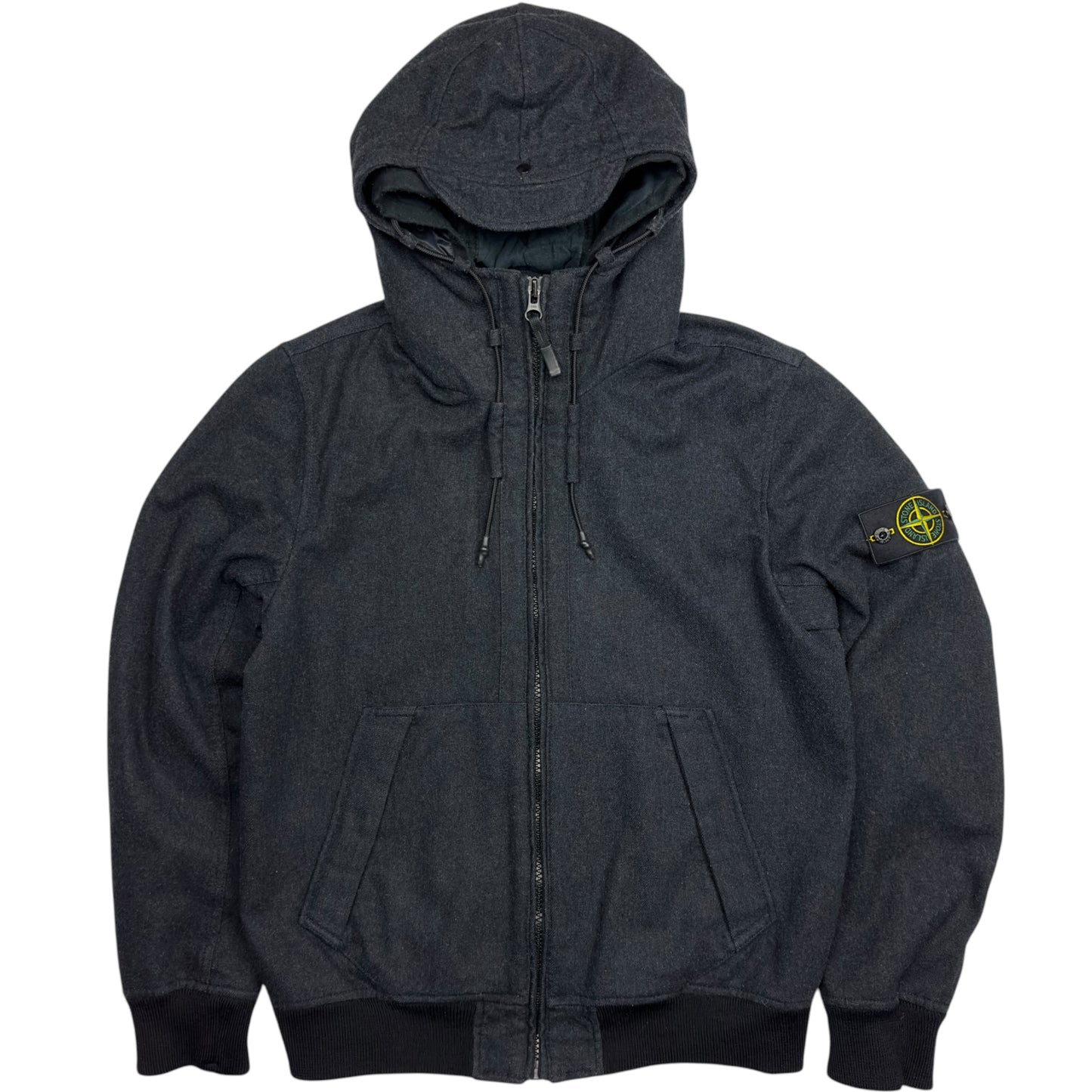 A/W 14 Stone Island Melange Wool Poly Jacket