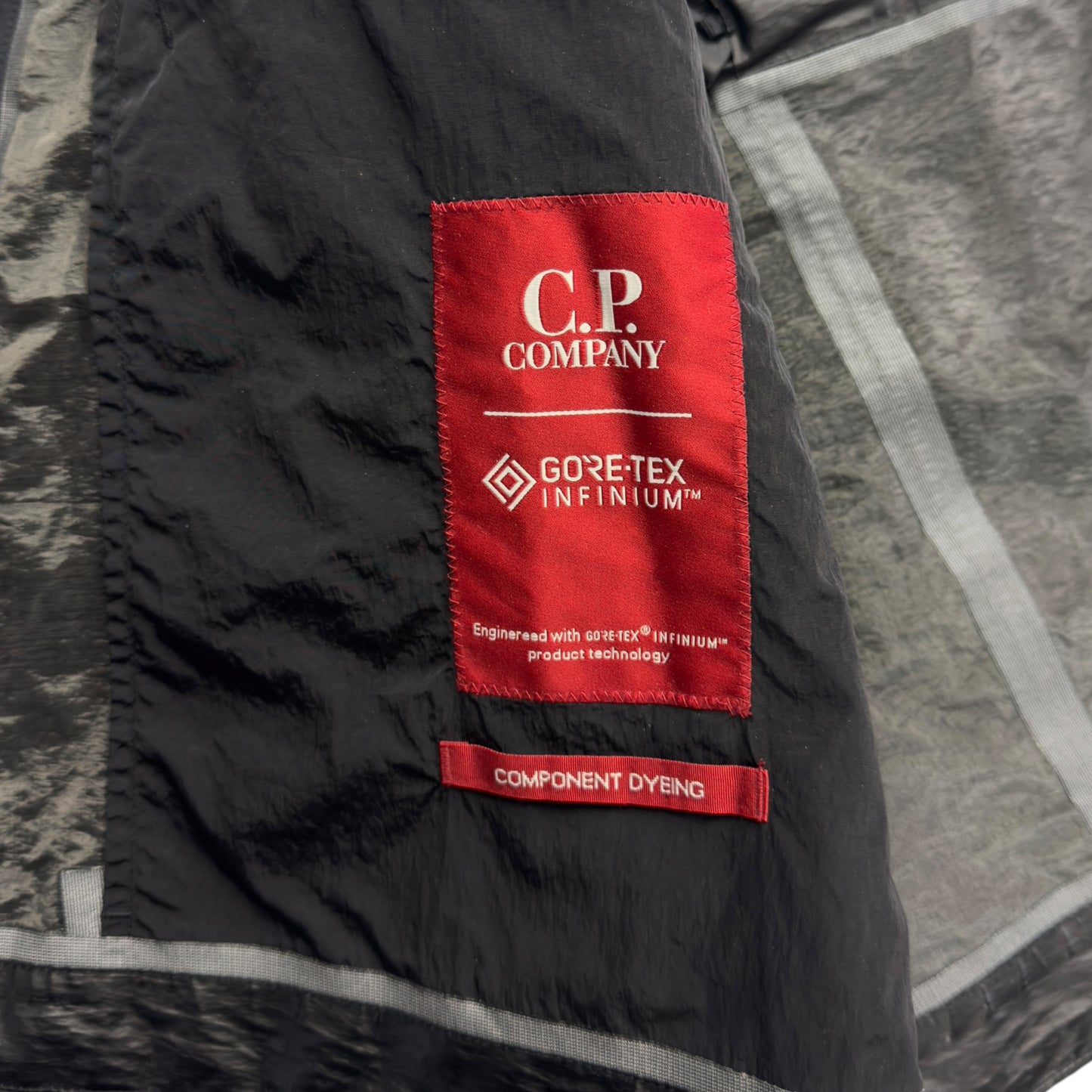 C.P. Company Gore-Tex Infinium Goggle Jacket - Black