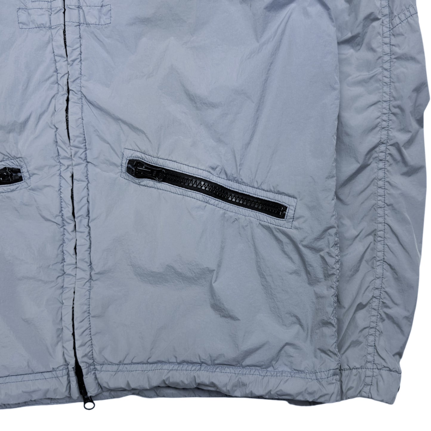 S/S 19 Stone Island Crinkle Reps NY Jacket - Blue
