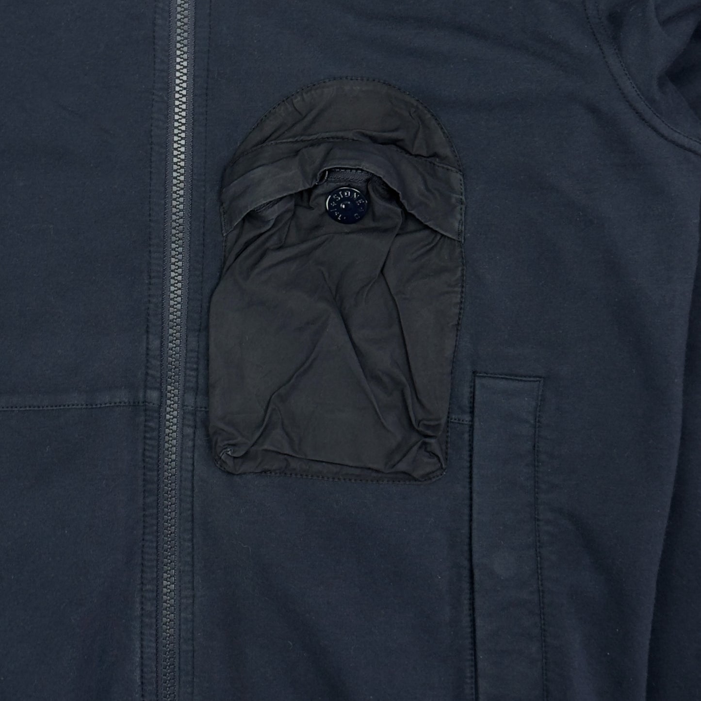 S/S 18 Stone Island Ghost Full Zip Sweater