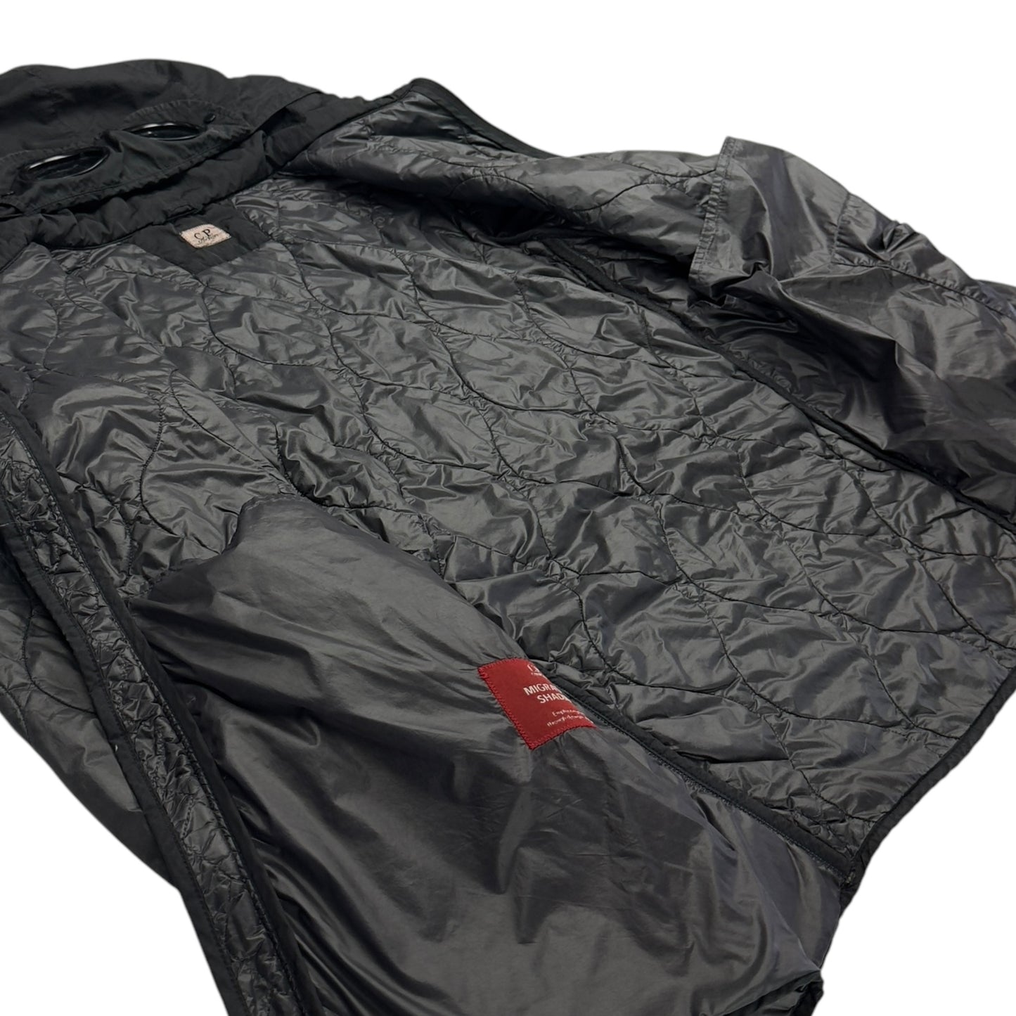A/W 20 C.P. Company Migration Shading Quilted Goggle Jacket