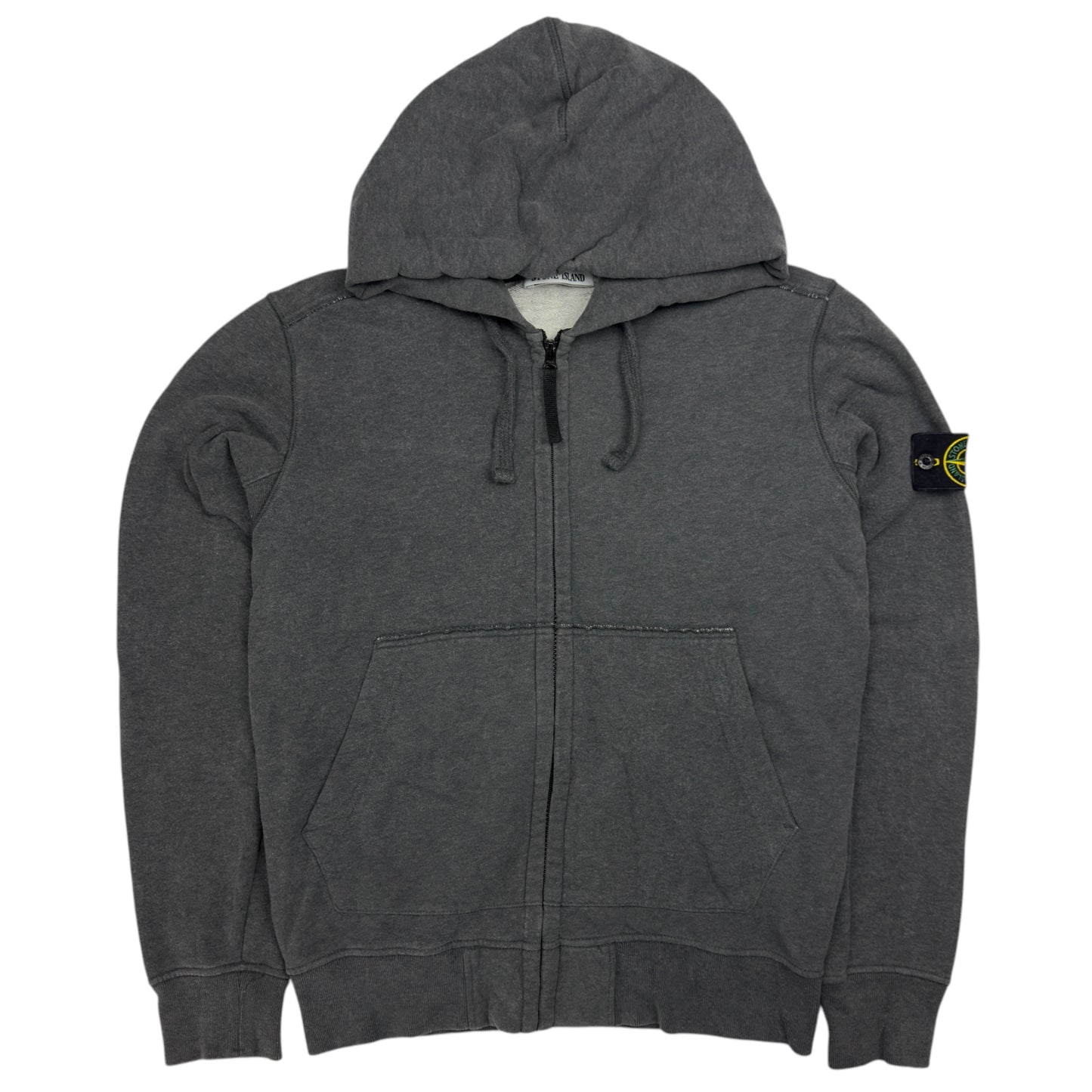 A/W 17 Stone Island Full Zip Hoodie - Dark Grey