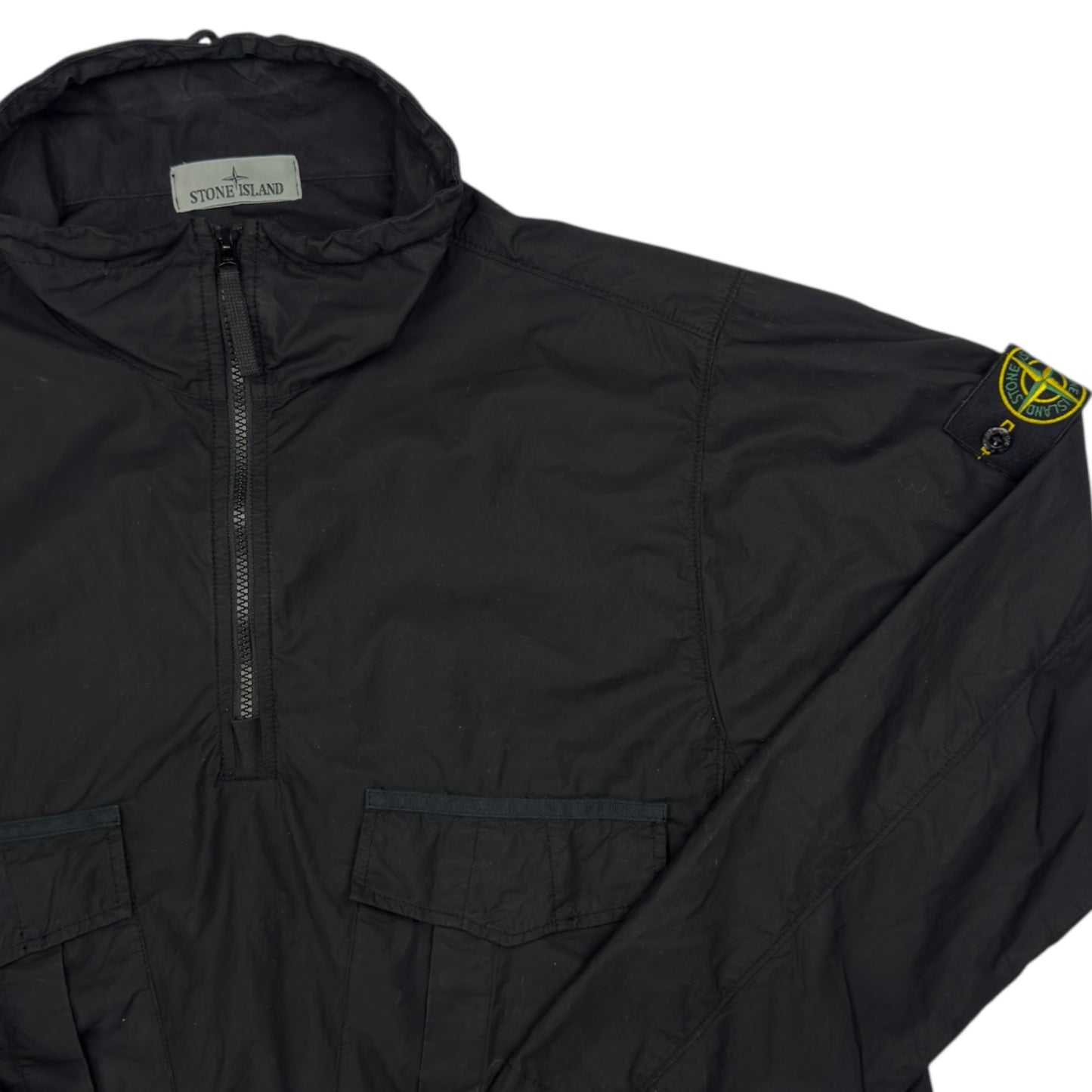 S/S 23 Stone Island Cotton Smock - Black