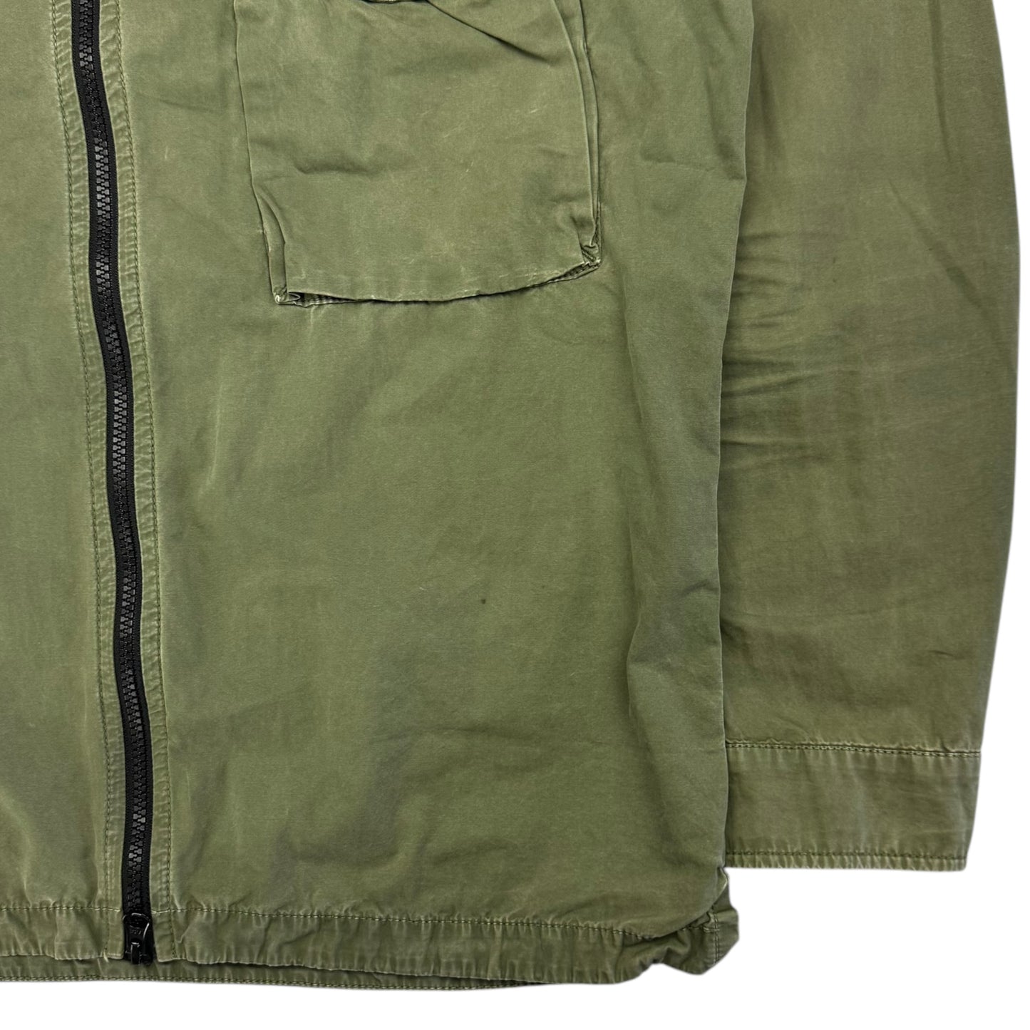 S/S 20 Stone Island Cotton Overshirt - Khaki