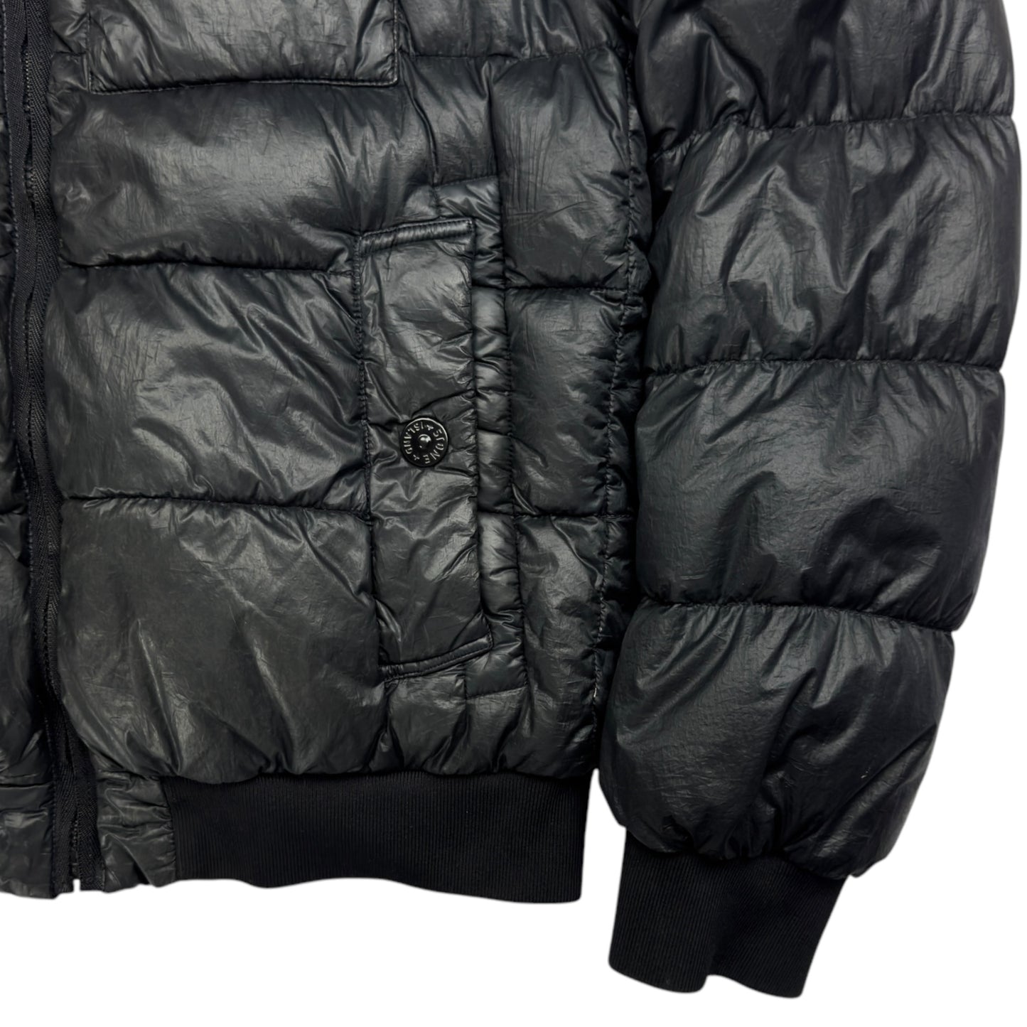 A/W 13 Stone Island Garment Dyed Down_26 GR X SQM_N Hoodless Puffer Jacket