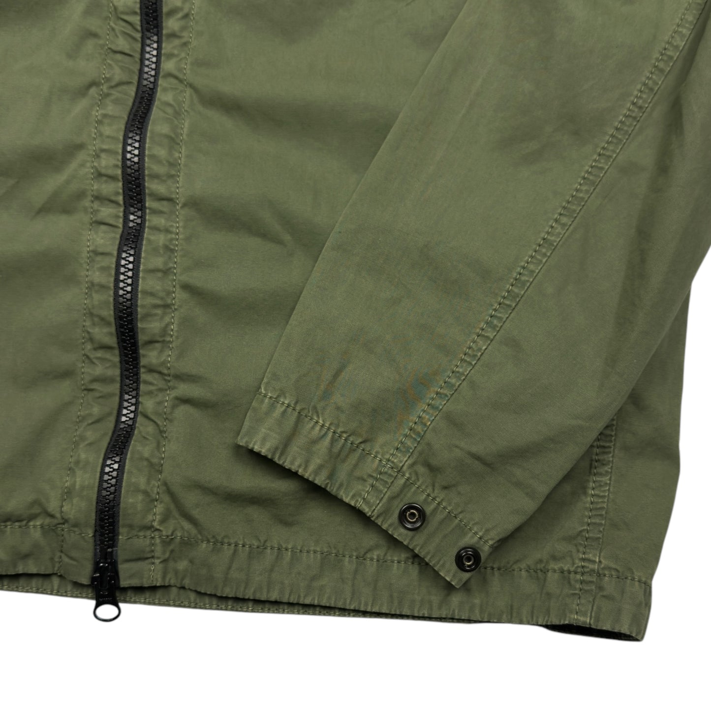 A/W 21 Stone Island Brushed Cotton Overshirt - Khaki