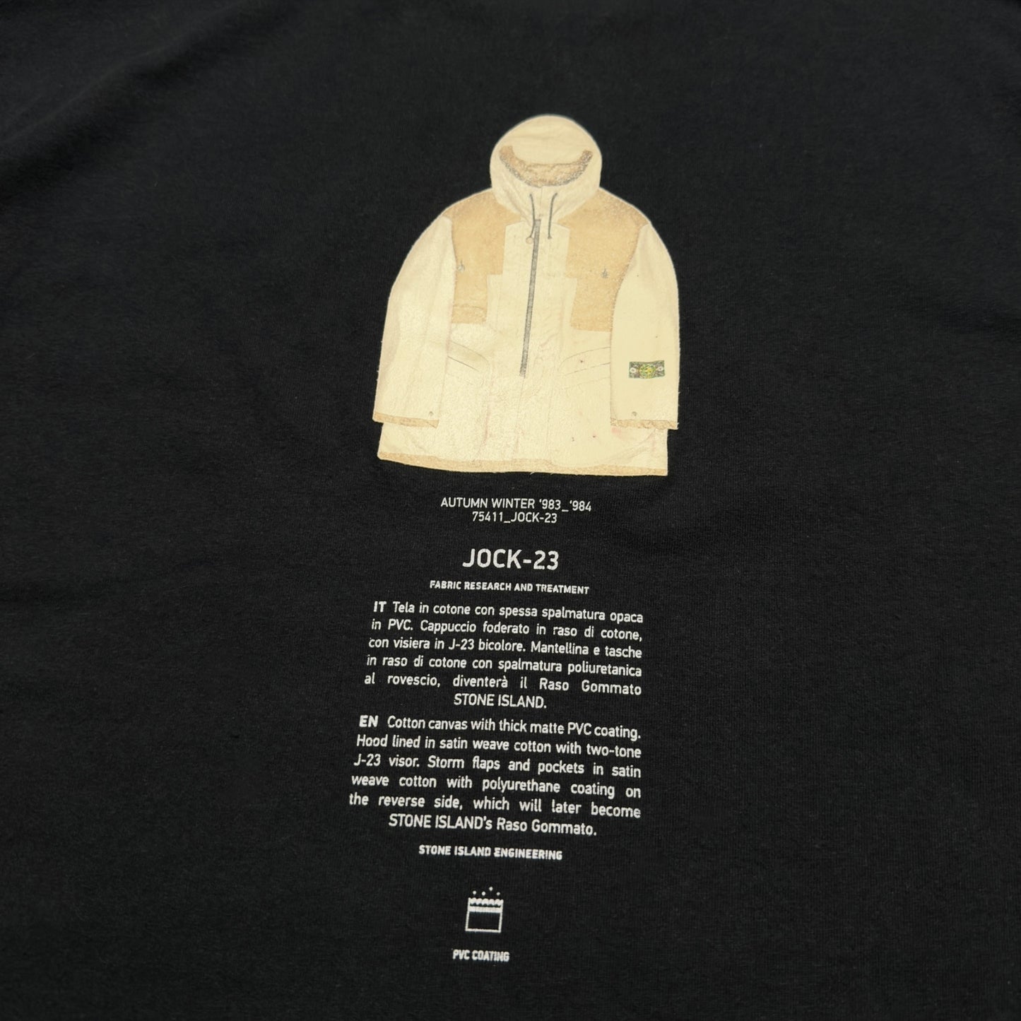 A/W 19 Stone Island Archivio Jock 23 Long Sleeve T-Shirt
