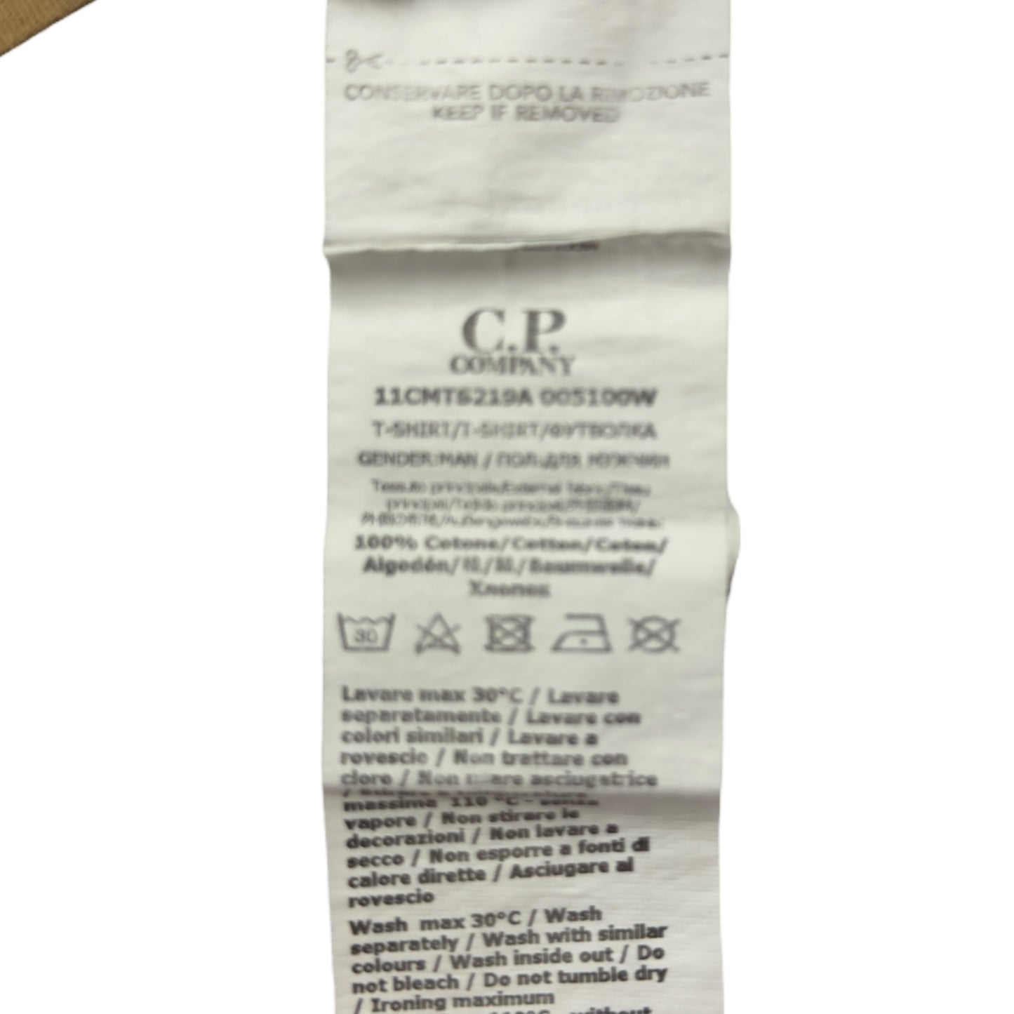 C.P. Company Metropolis T-Shirt - Tan