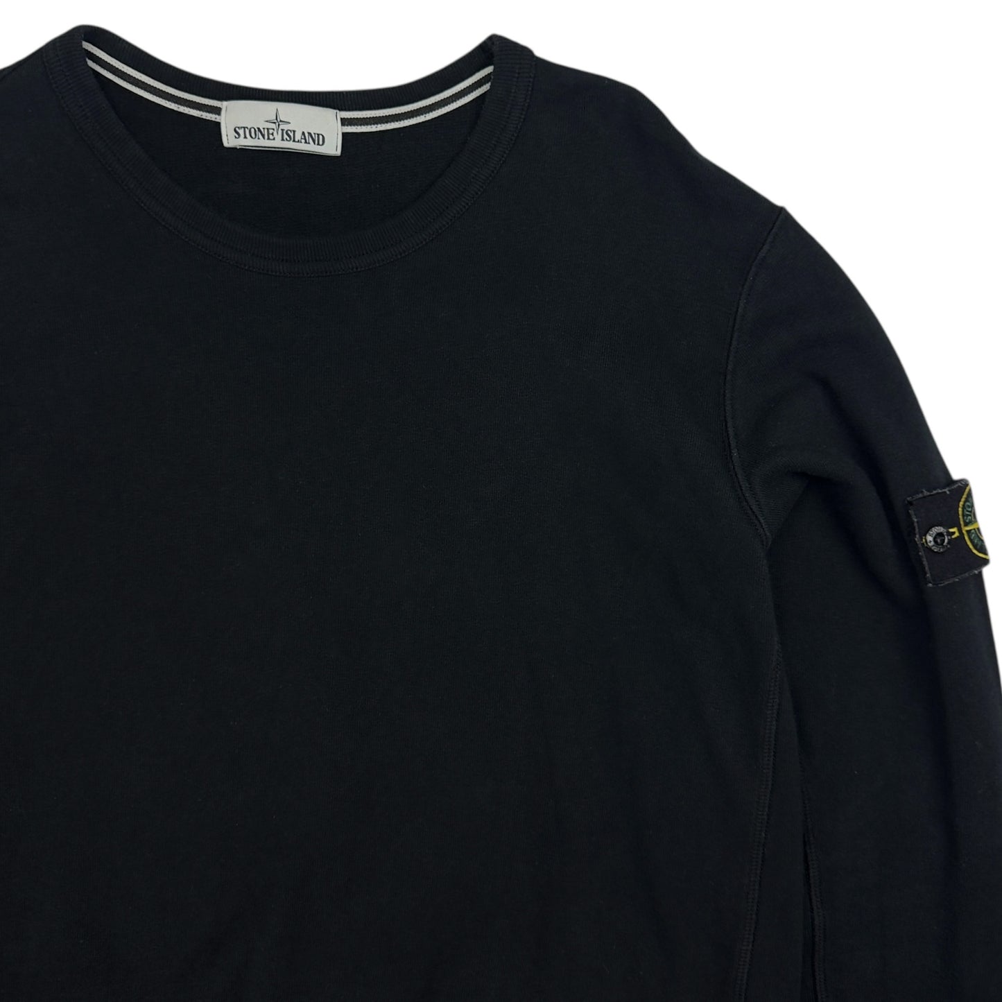 S/S 16 Stone Island Crewneck Sweater - Black