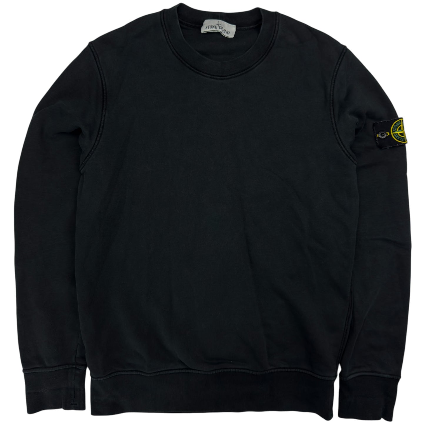 S/S 22 Stone Island Crewneck Sweater - Black