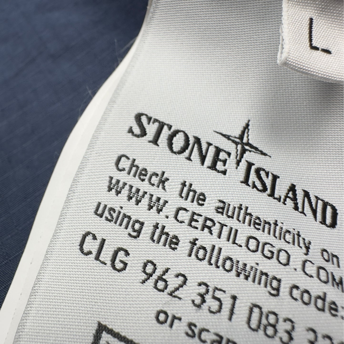 S/S 19 Stone Island Cotton Ripstop Multipocket Overshirt - Navy