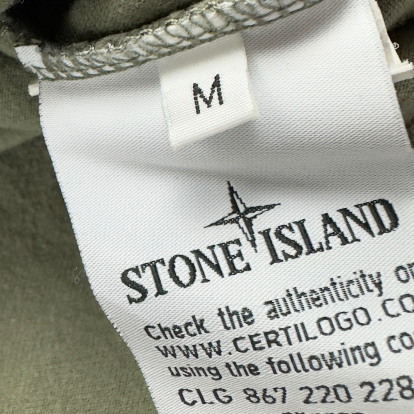 A/W 18 Stone Island Long Sleeve Polo Shirt - Khaki