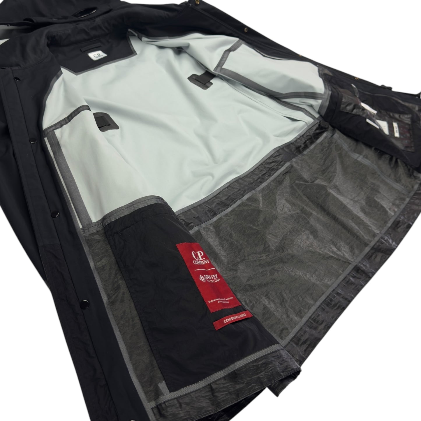 C.P. Company Gore-Tex Infinium Goggle Jacket - Black