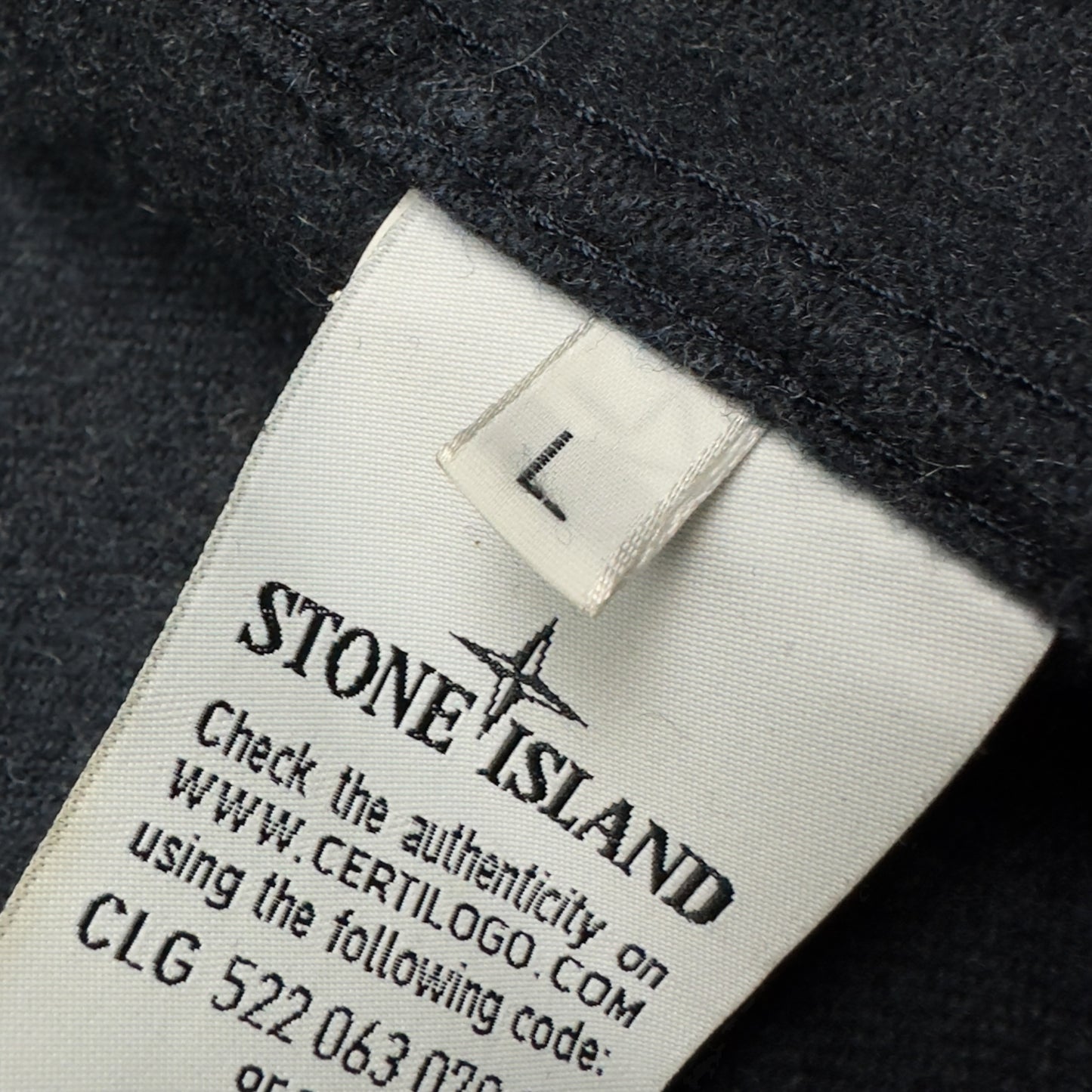 A/W 14 Stone Island Melange Wool Poly Jacket