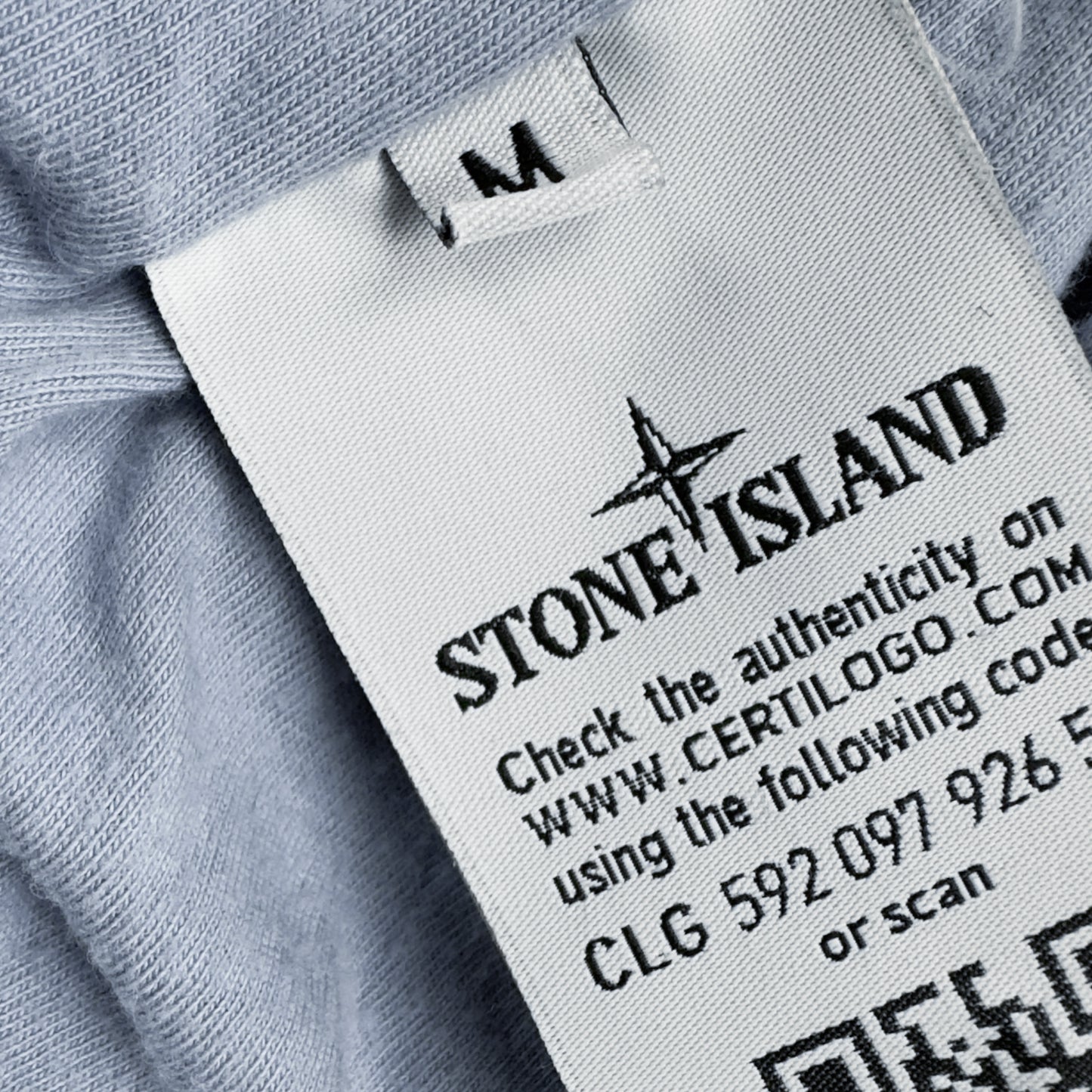 S/S 19 Stone Island Crinkle Reps NY Jacket - Blue