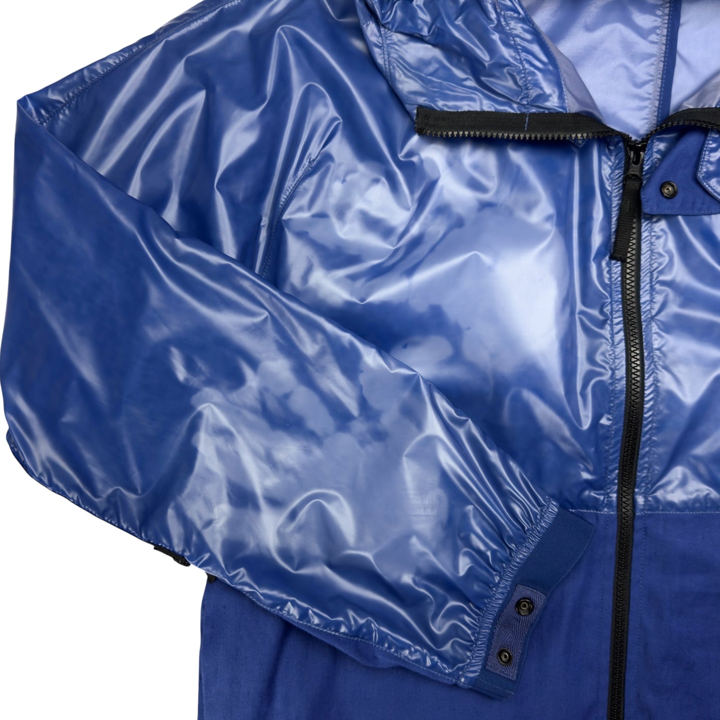 S/S 22 Stone Island Heat Reactive Lamy with Cotton Linen Tela - Blue