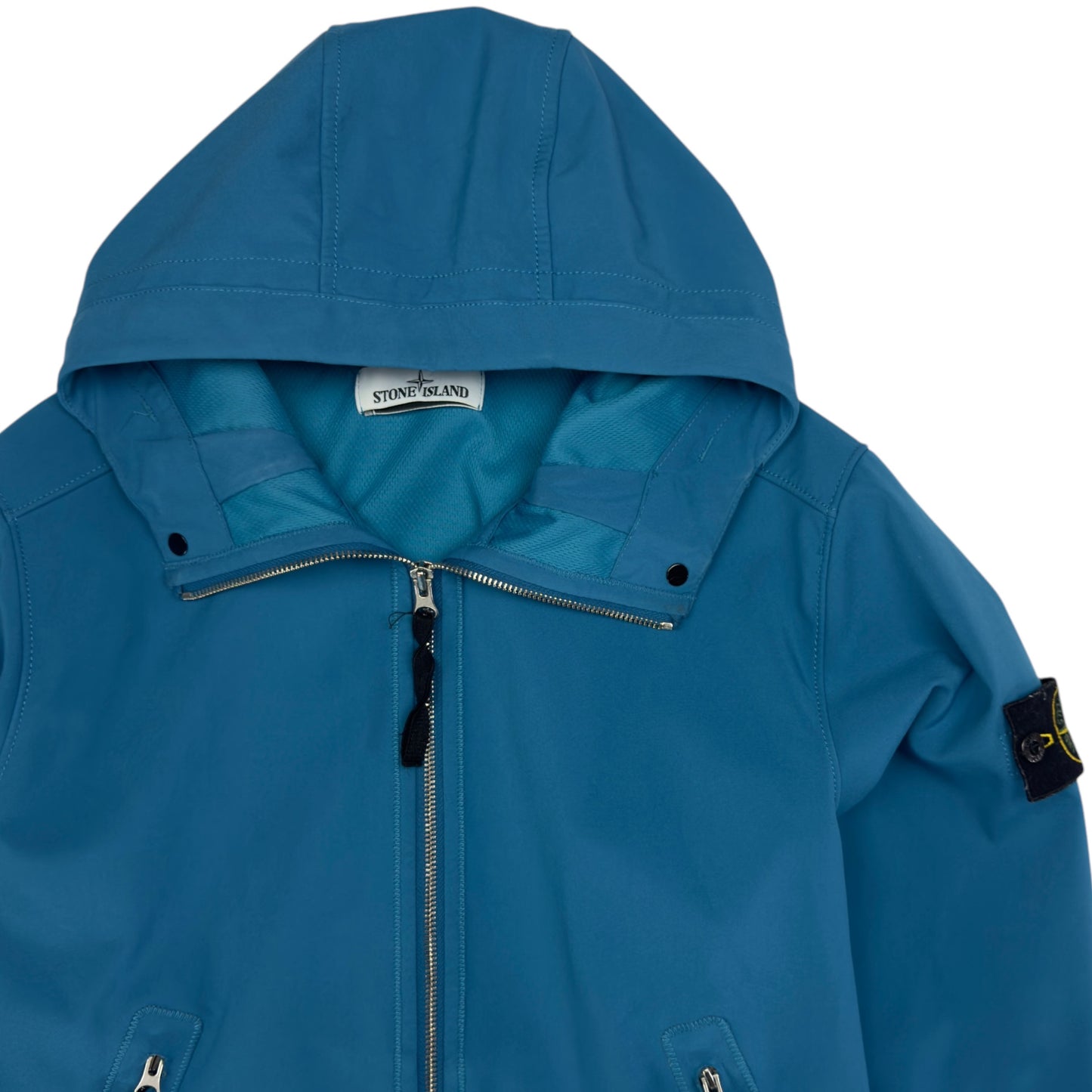 S/S 18 Stone Island Light Soft Shell R - Blue