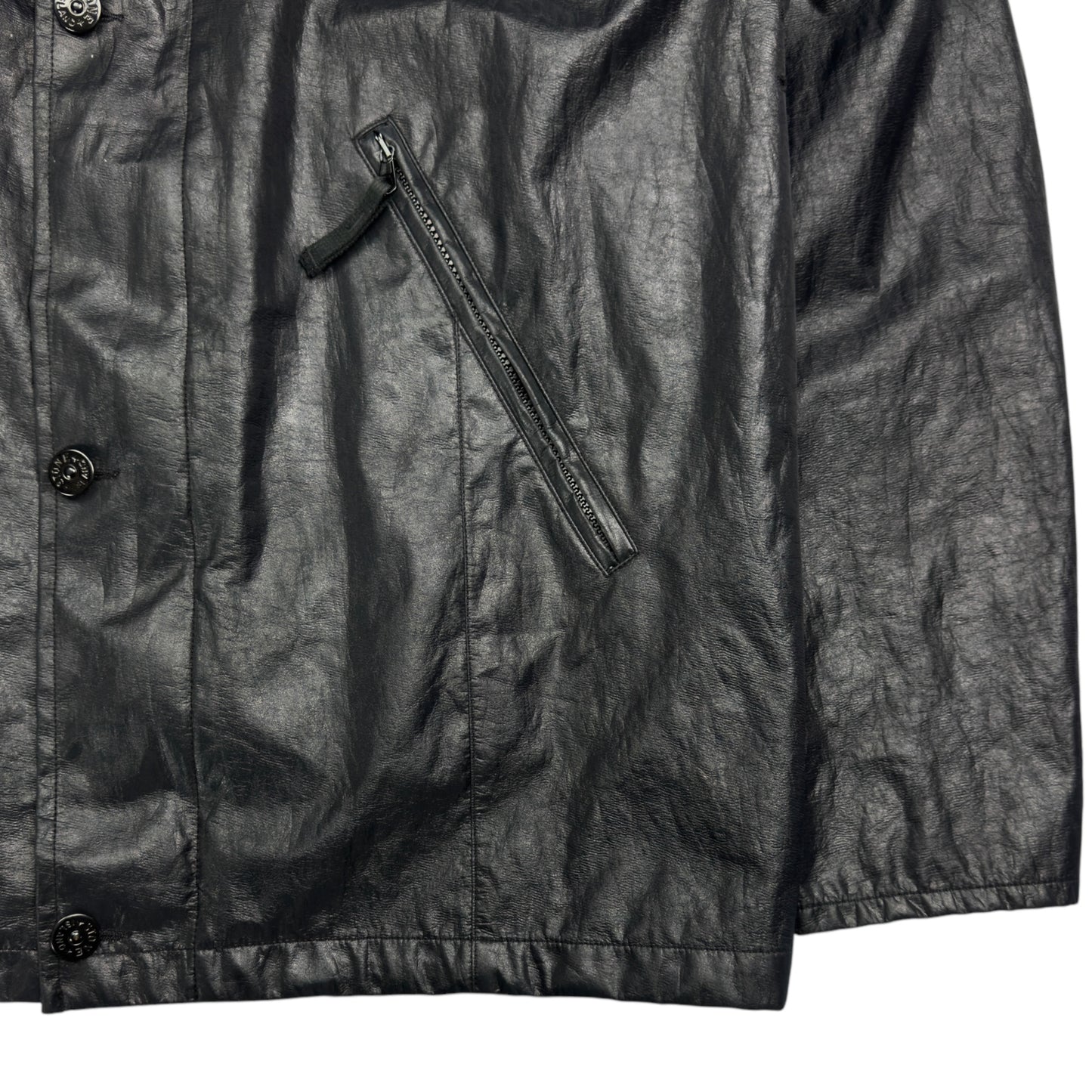 S/S 01 Stone Island Laminated Nylon Jacket