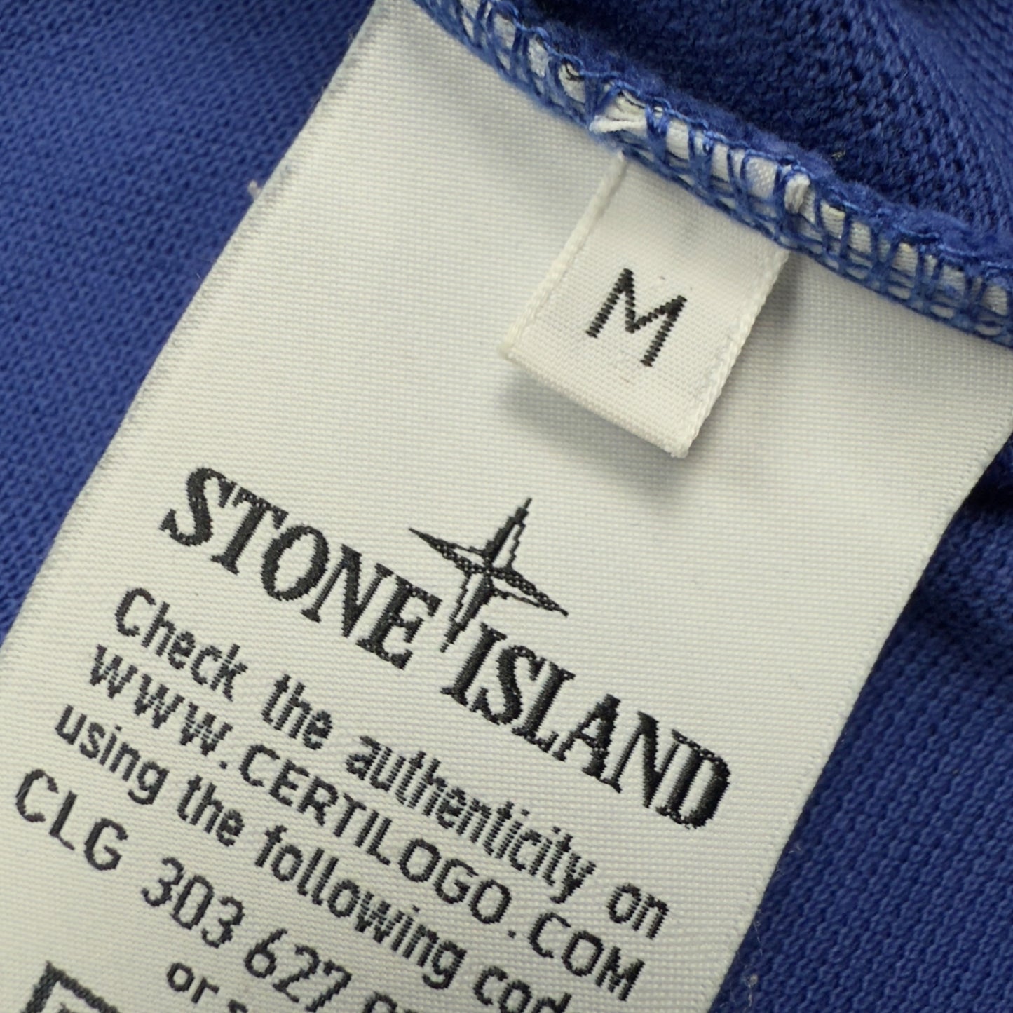 S/S 15 Stone Island Regular Fit Polo Shirt - Blue