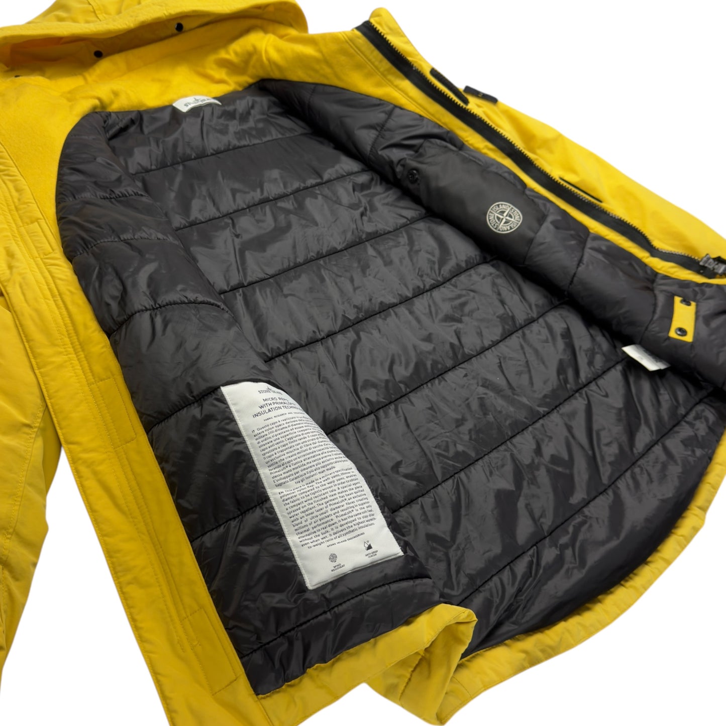 A/W 18 Stone Island Micro Reps with Primaloft Jacket - Yellow