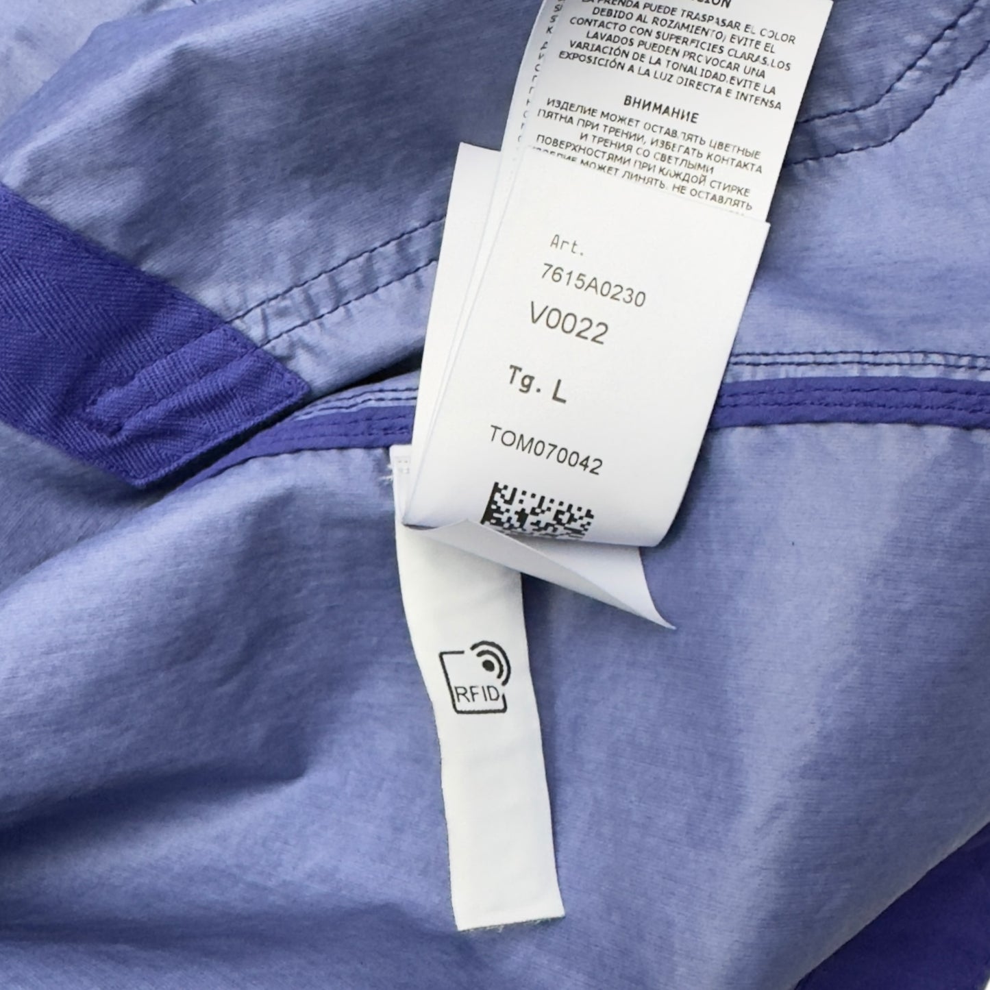 S/S 22 Stone Island Aggressive Gommato Overshirt Jacket