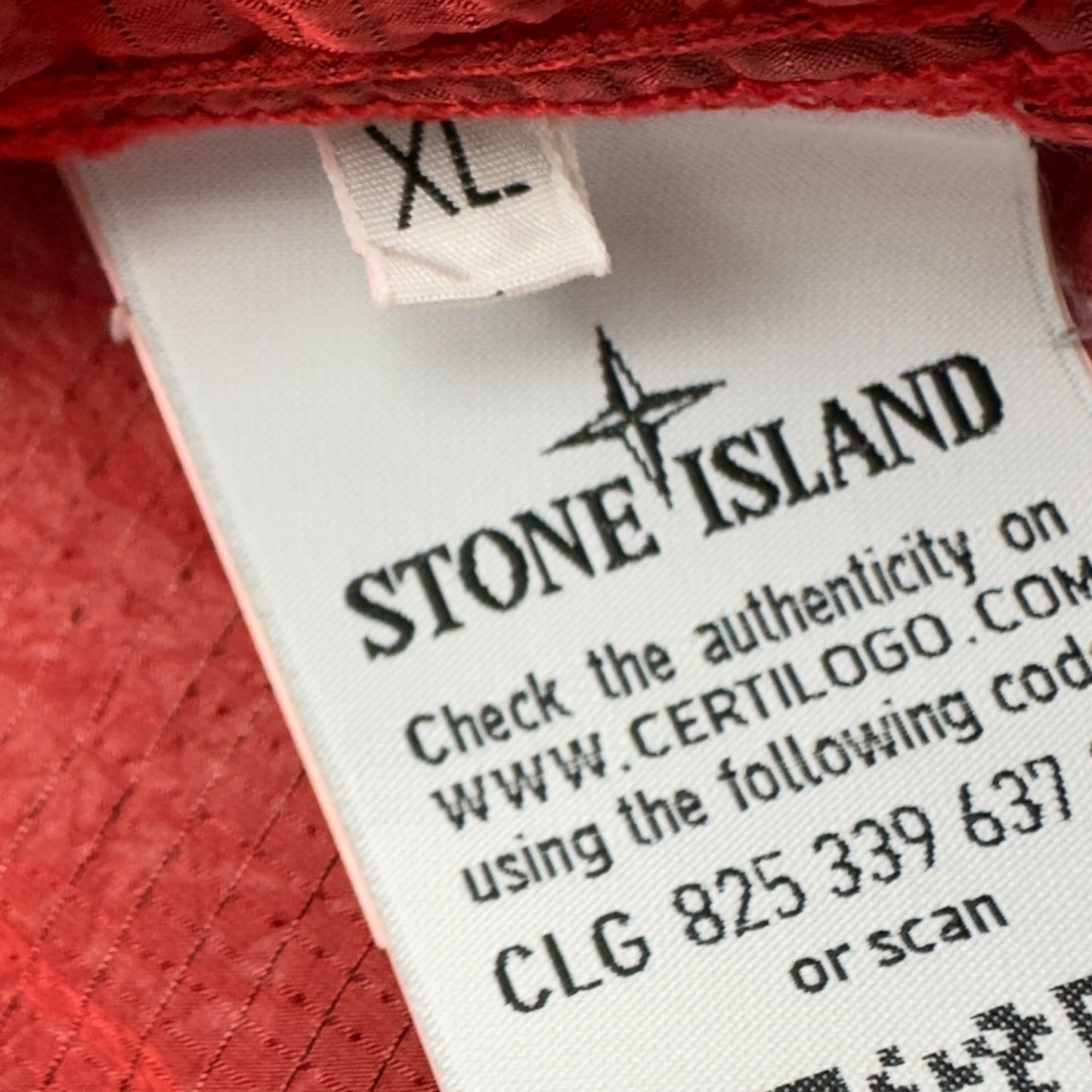 S/S 19 Stone Island Nylon Metal Ripstop Overshirt - Red