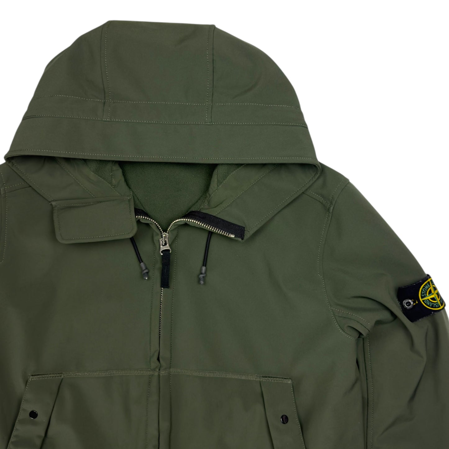 A/W 20 Stone Island Soft Shell R Jacket - Dark Green