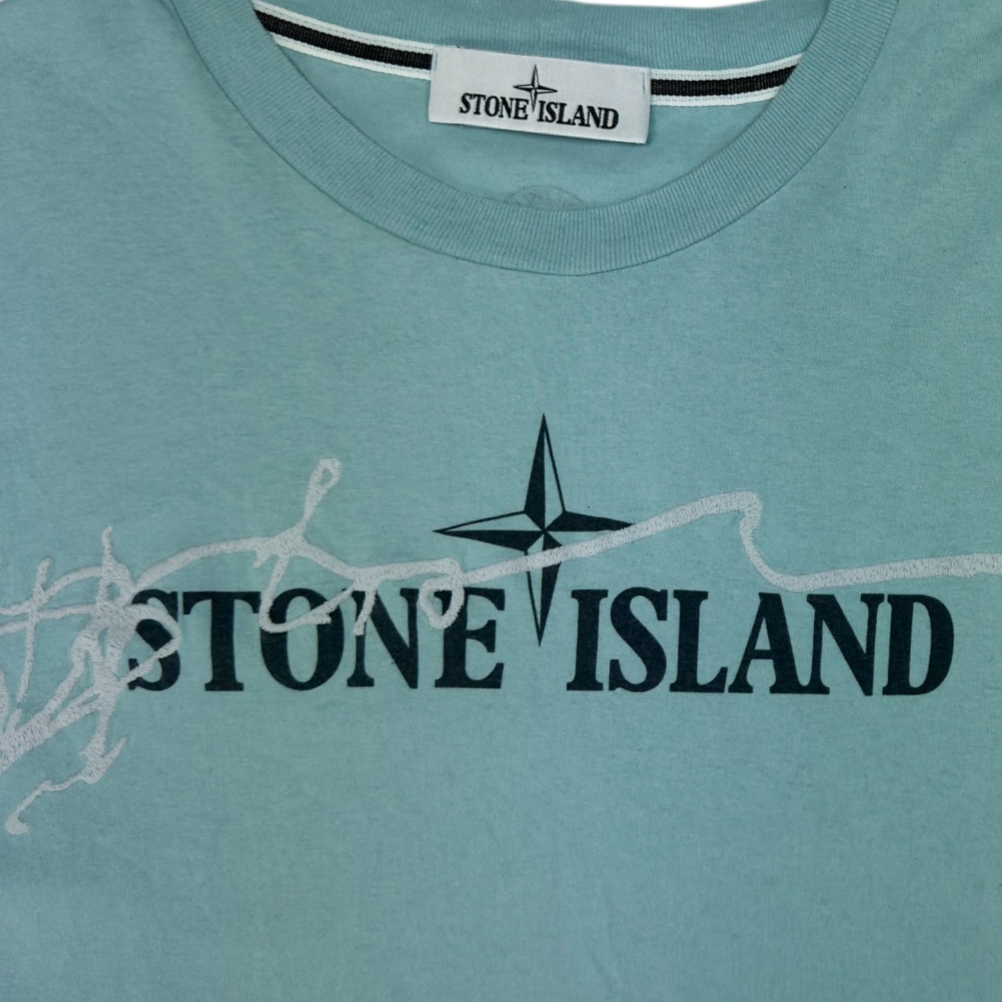 S/S 22 Stone Island "Ink Two" Stitch T-Shirt