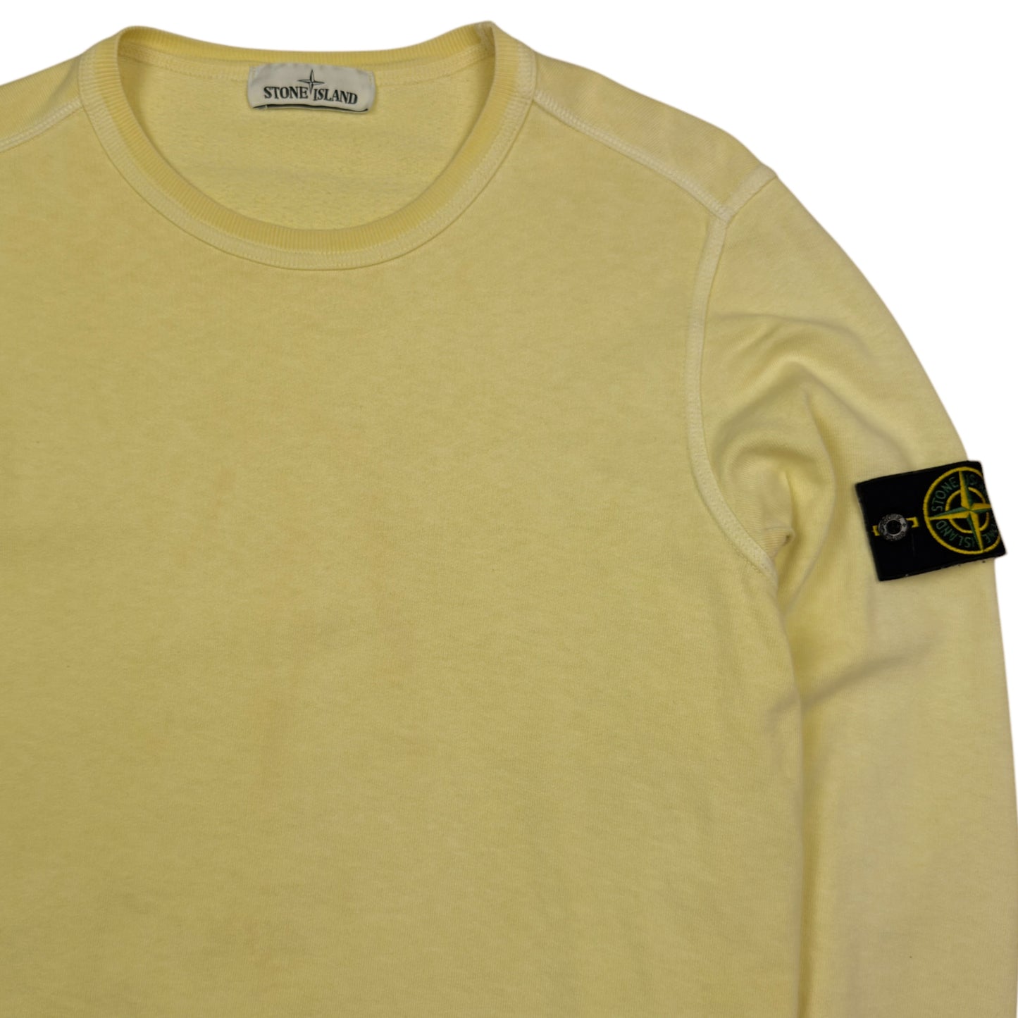 A/W 17 Stone Island Crewneck Sweater - Yellow