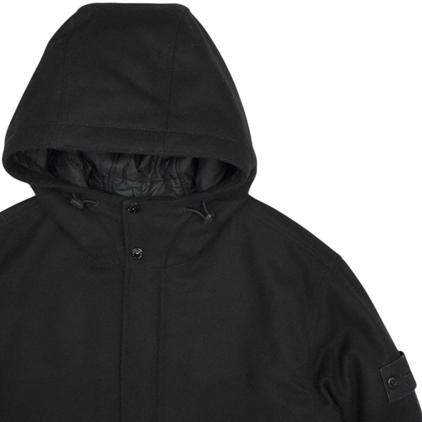 A/W 24 Stone Island Ghost Flanella Lana / Nylon With Primaloft Jacket