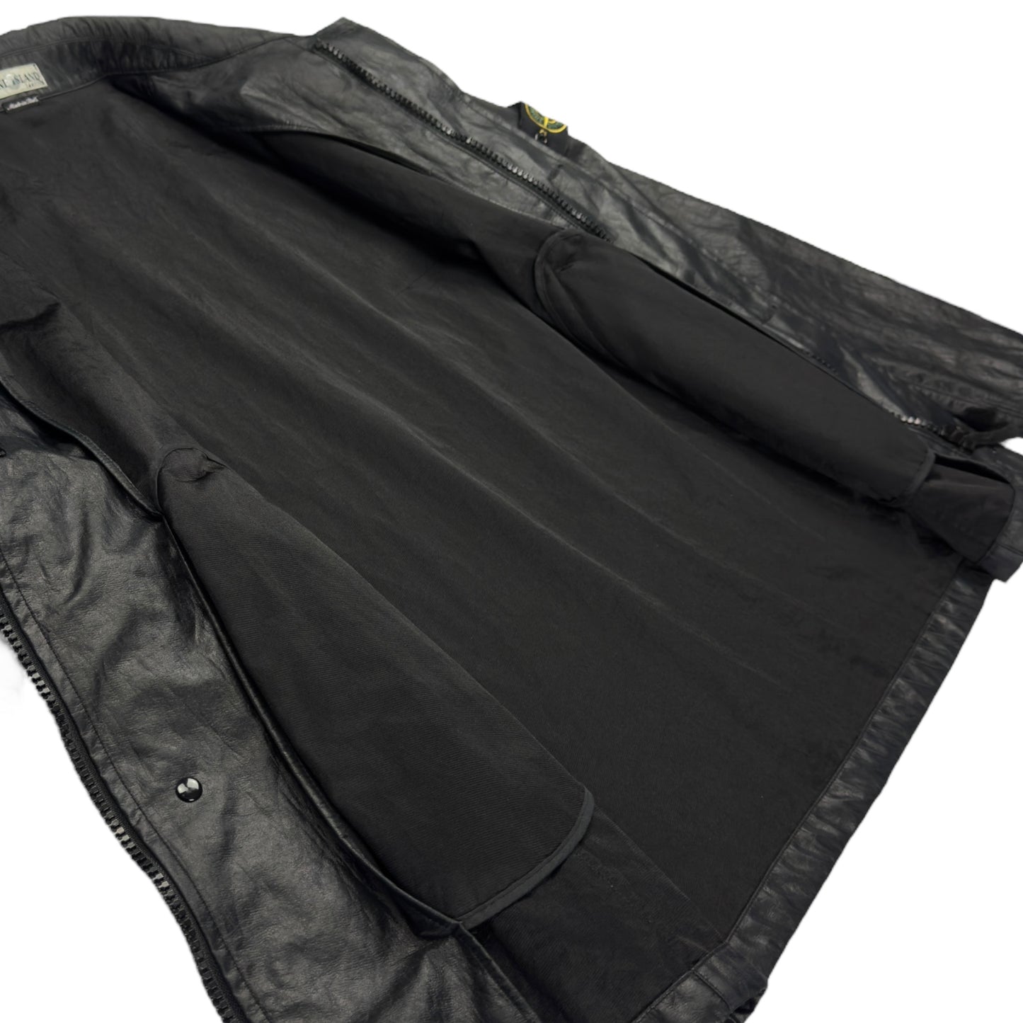 S/S 01 Stone Island Laminated Nylon Jacket