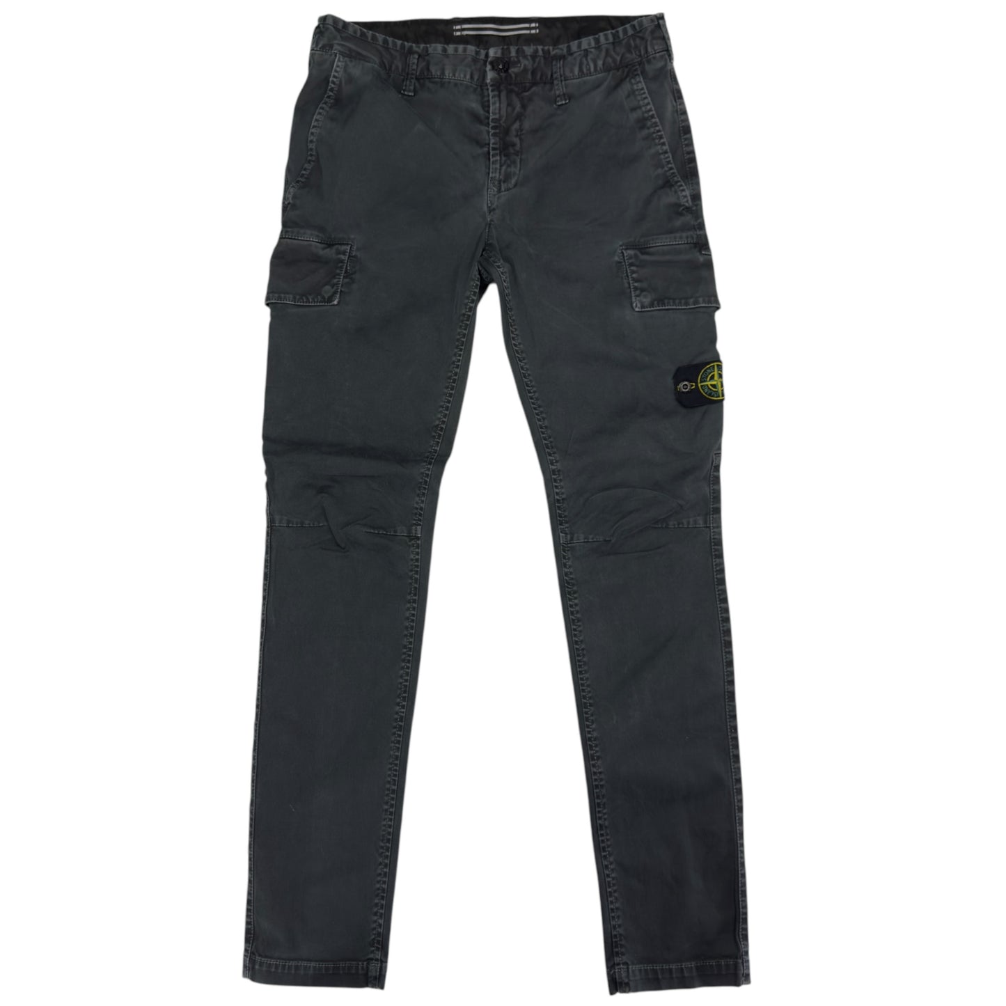 A/W 22 Stone Island Cargo Trousers - Black
