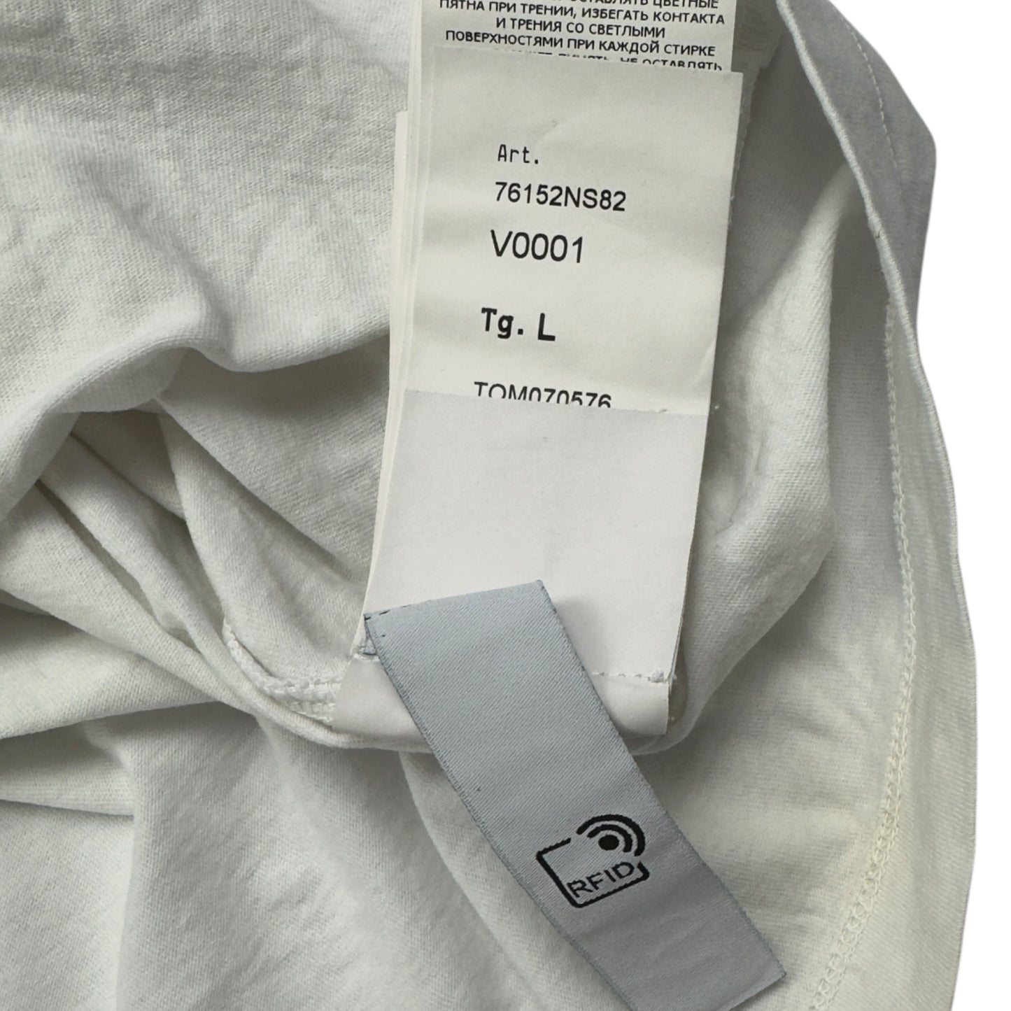 S/S 22 Stone Island Chest Logo T-Shirt - White