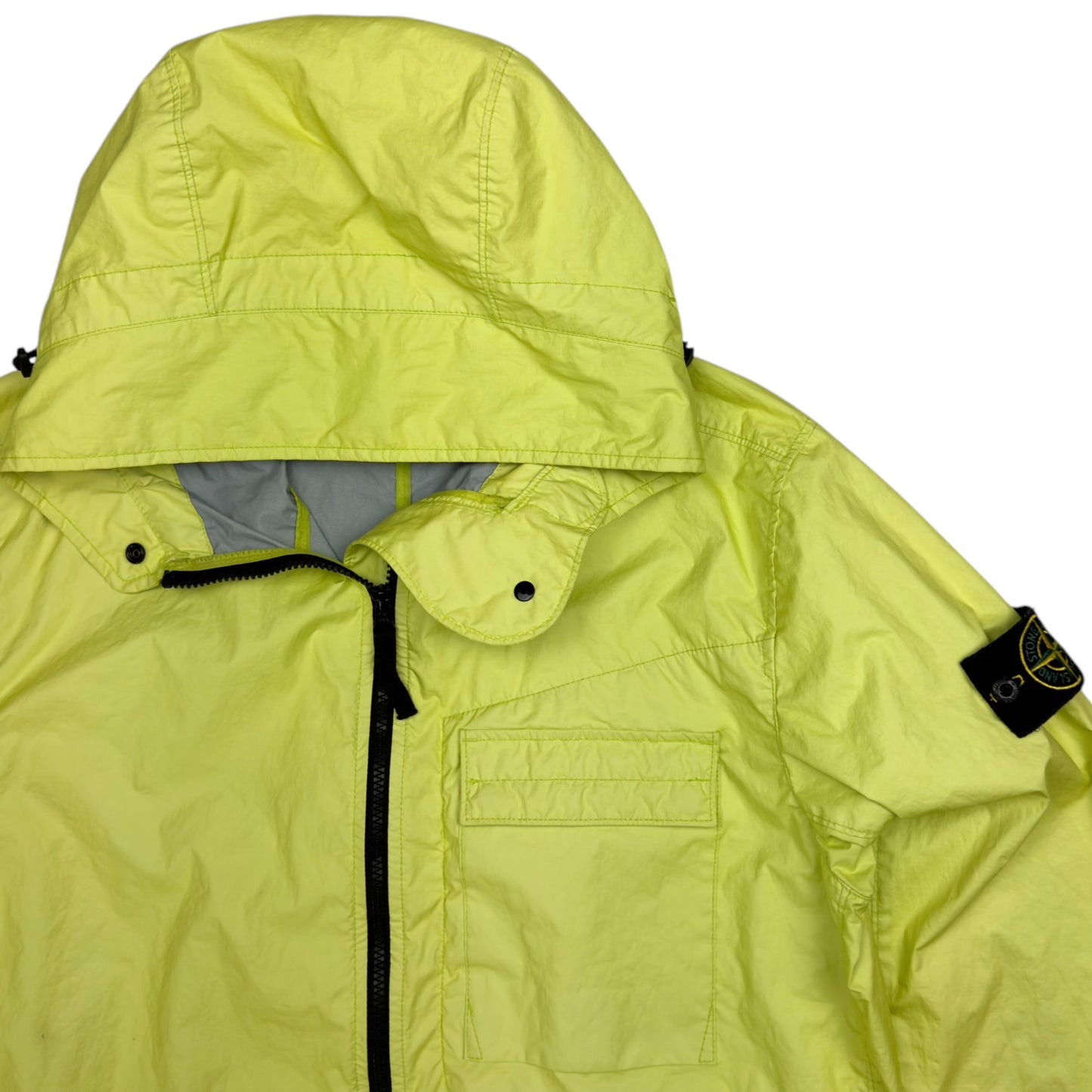 S/S 22 Stone Island Membrana 3L TC Jacket - Yellow
