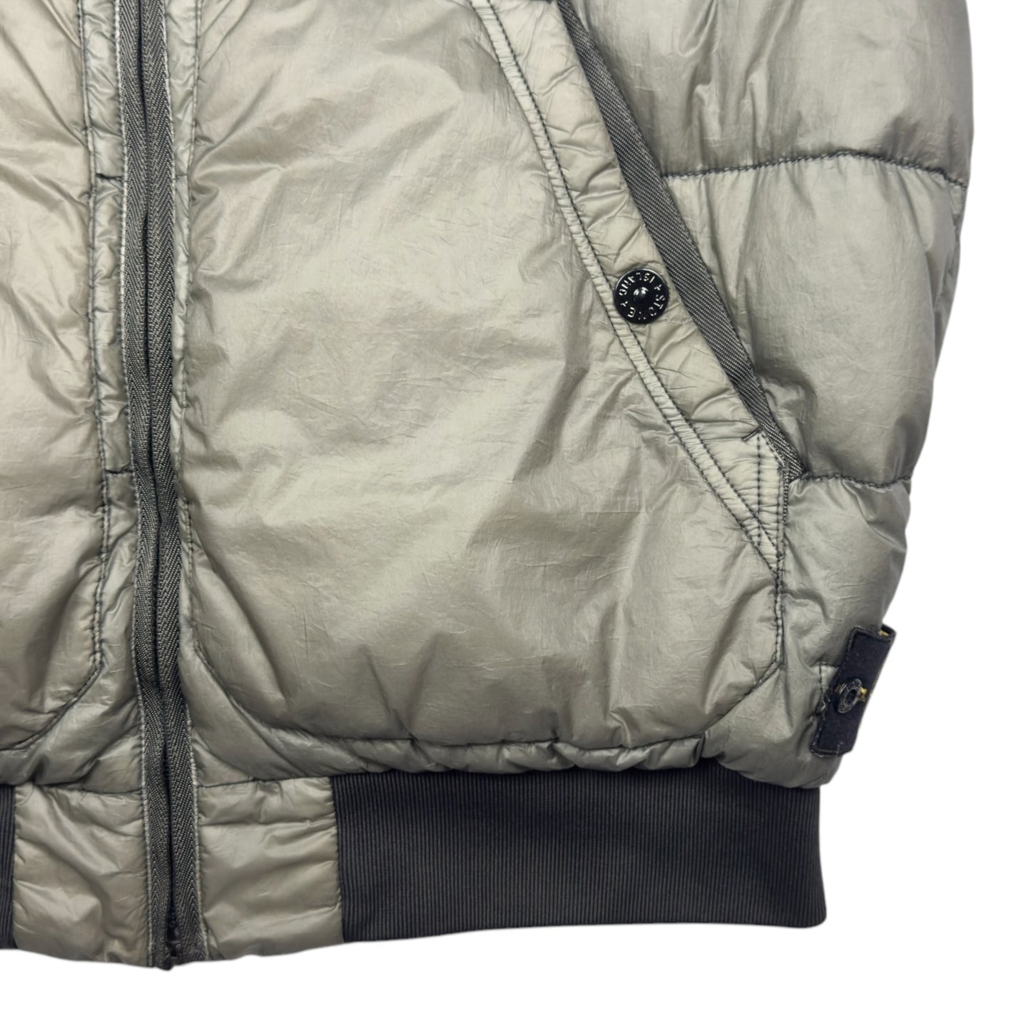 A/W 12 Stone Island Down_26 GR X SQM_N - Ultra Light Down Gilet - Silver