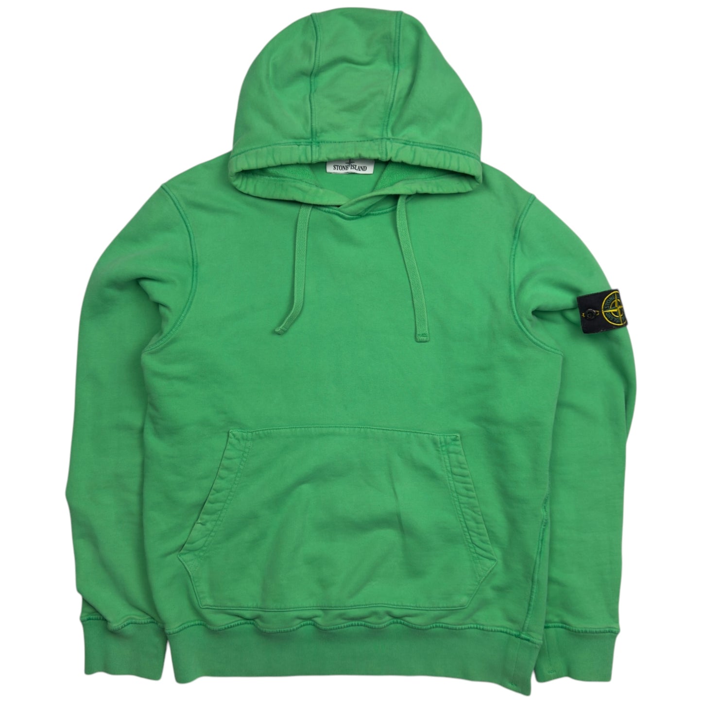 A/W 21 Stone Island Hoodie - Bright Green
