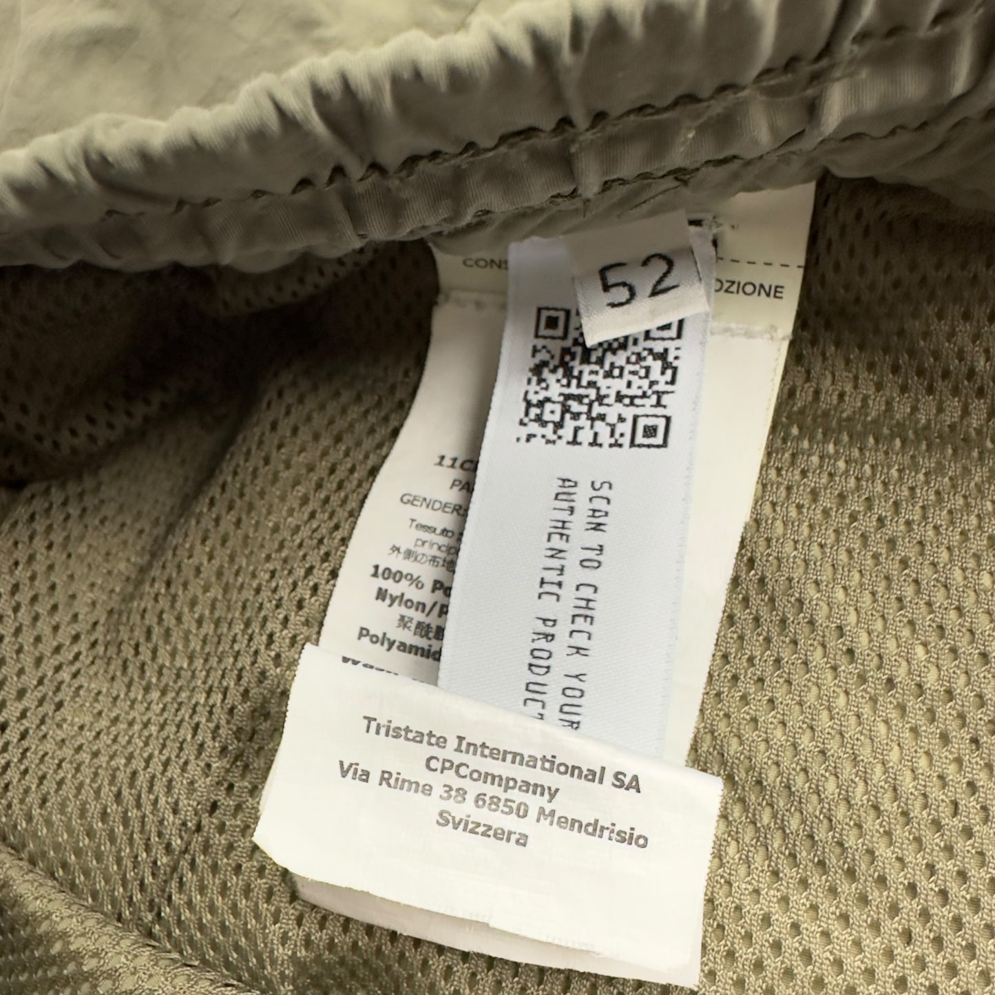 C.P. Company Flatt Nylon Cargo Trousers - Beige