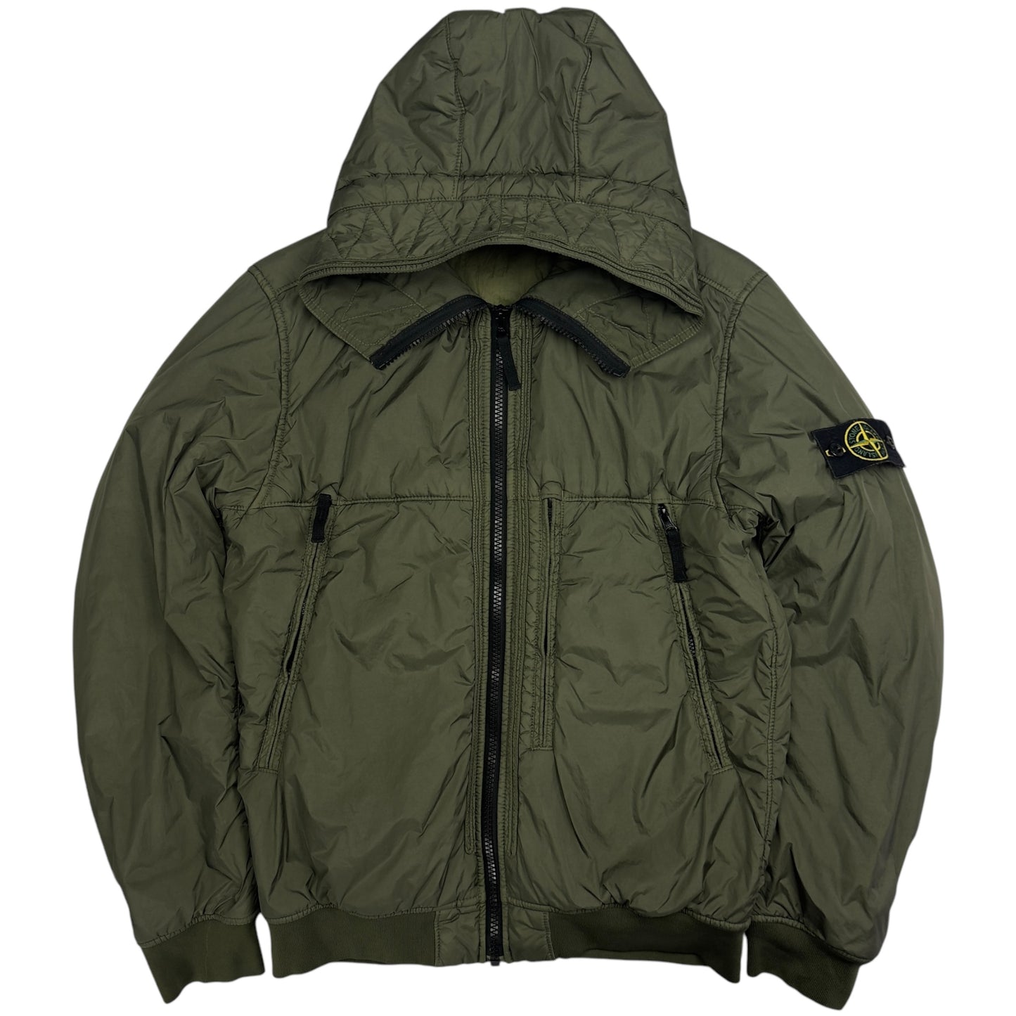 A/W 19 Stone Island Crinkle Reps NY Jacket - Khaki