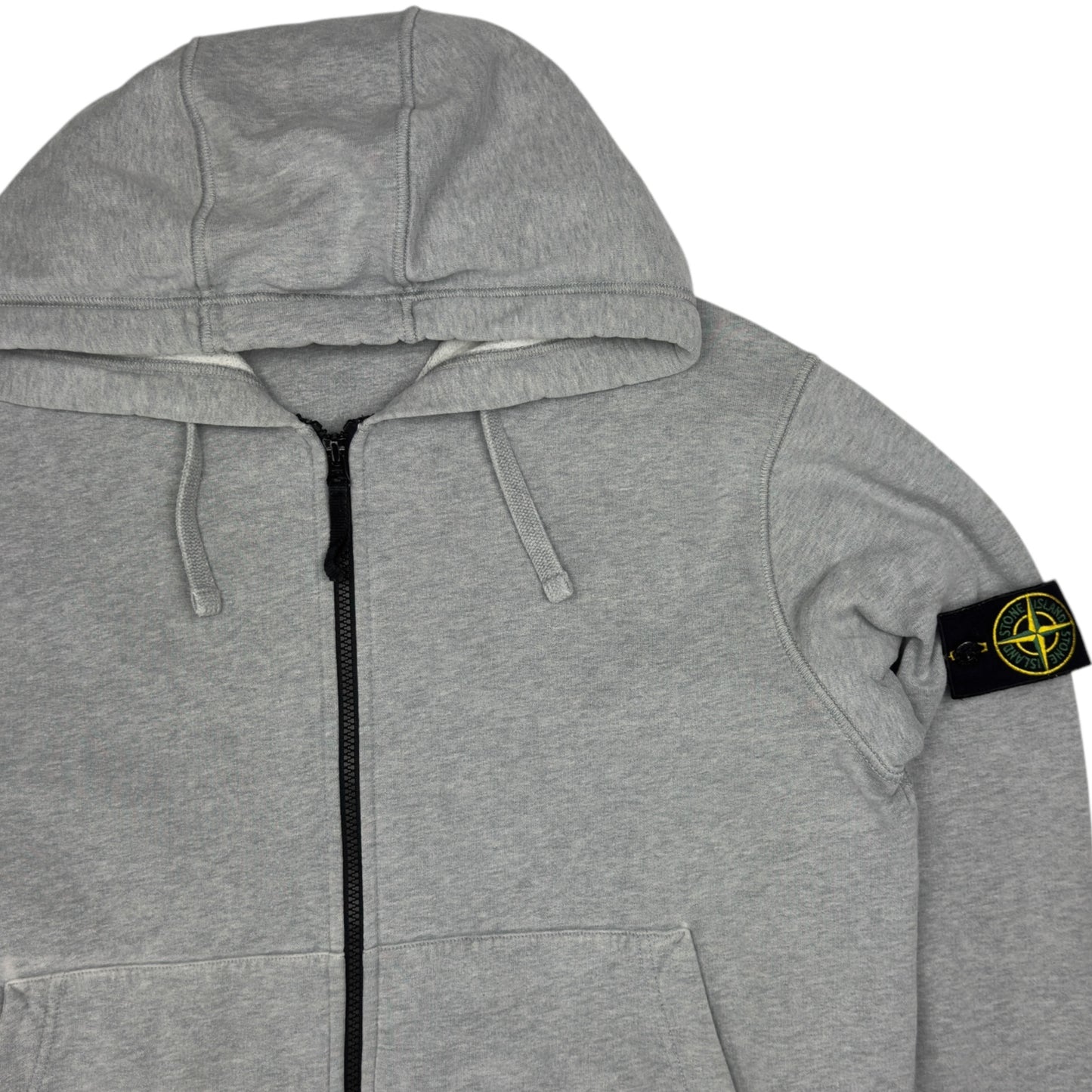 A/W 20 Stone Island Full Zip Hoodie - Grey
