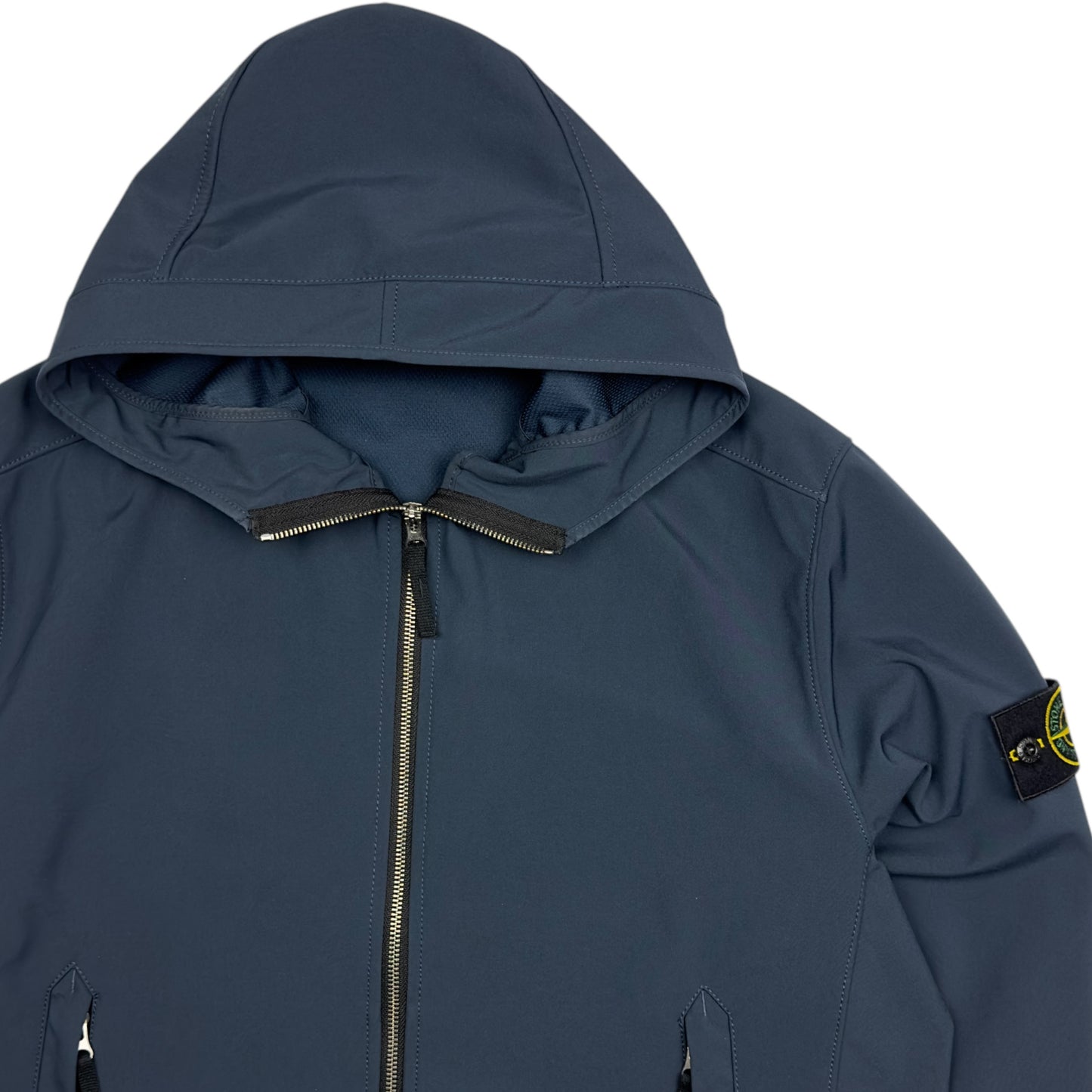 S/S 20 Stone Island Light Soft Shell R - Marine Blue