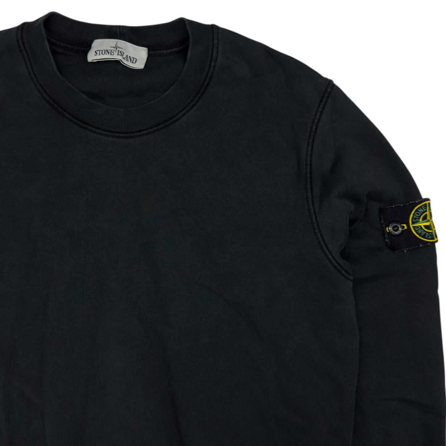S/S 22 Stone Island Crewneck Sweater - Black